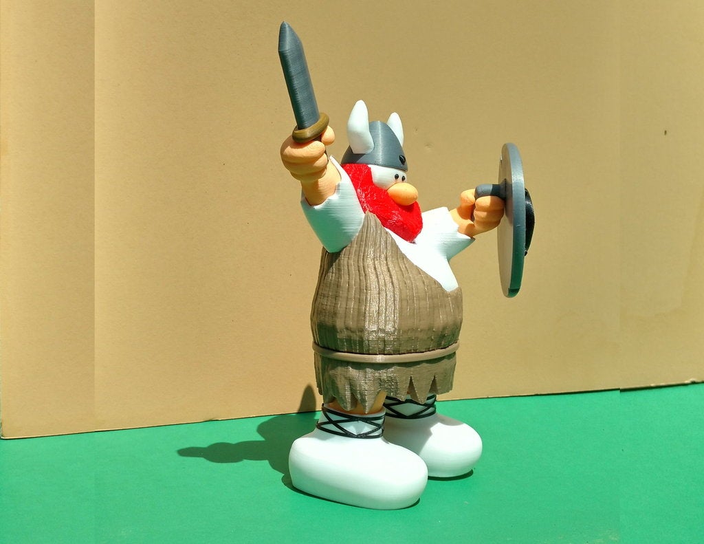 Hagar the Horrible by reddadsteve Download free STL model