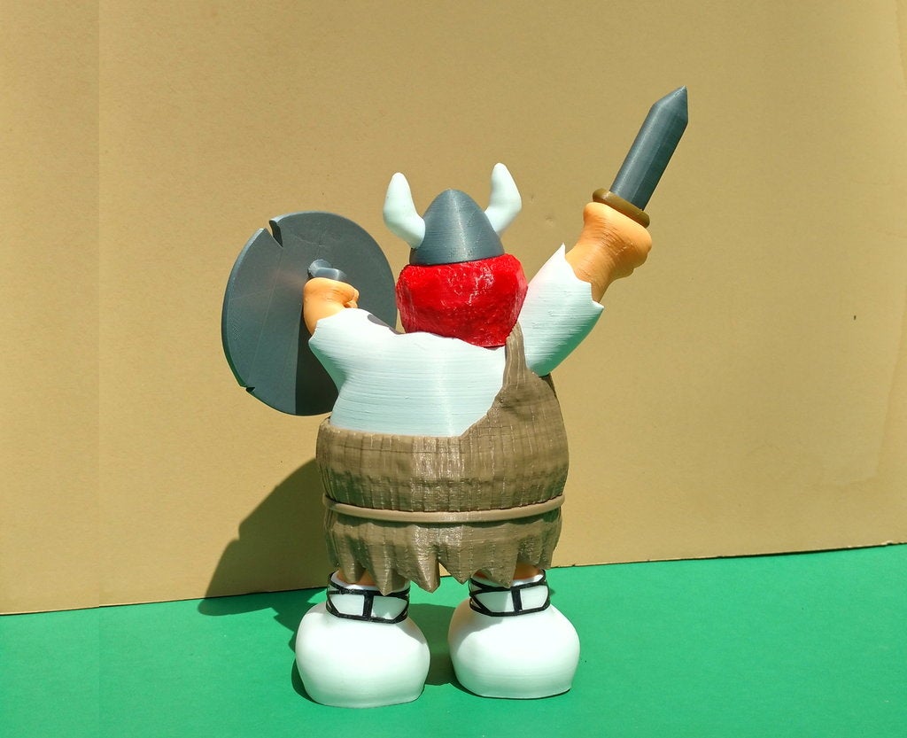 Hagar the Horrible by reddadsteve Download free STL model