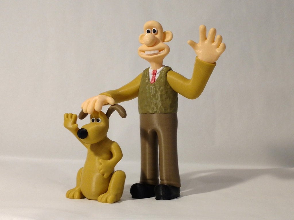 Miniatura 4 do modelo 3D Wallace and Gromit