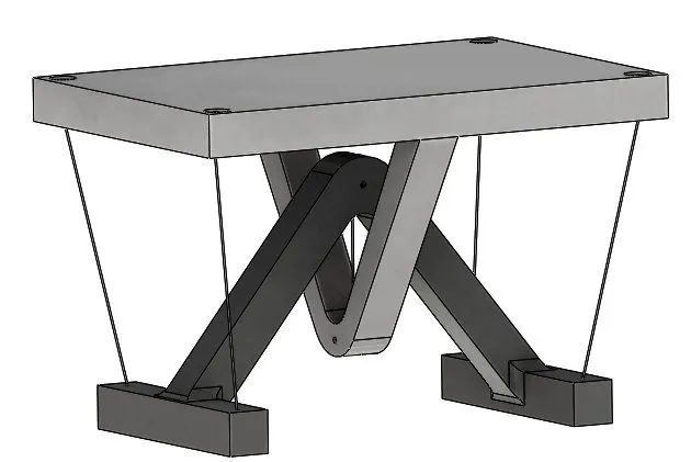 Tensegrity Table by Sanford Prime | Download free STL model