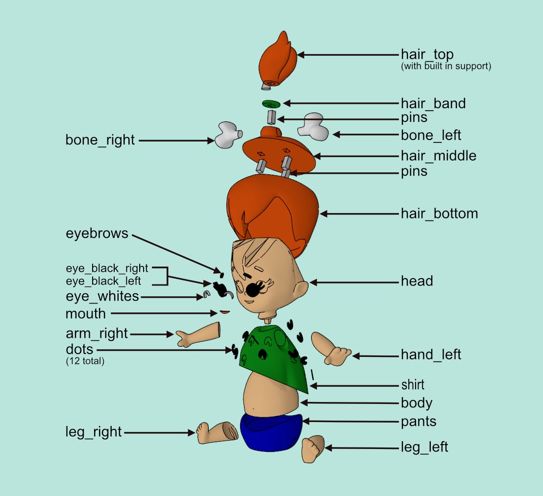 Pebbles Flintstone — miniatura 3