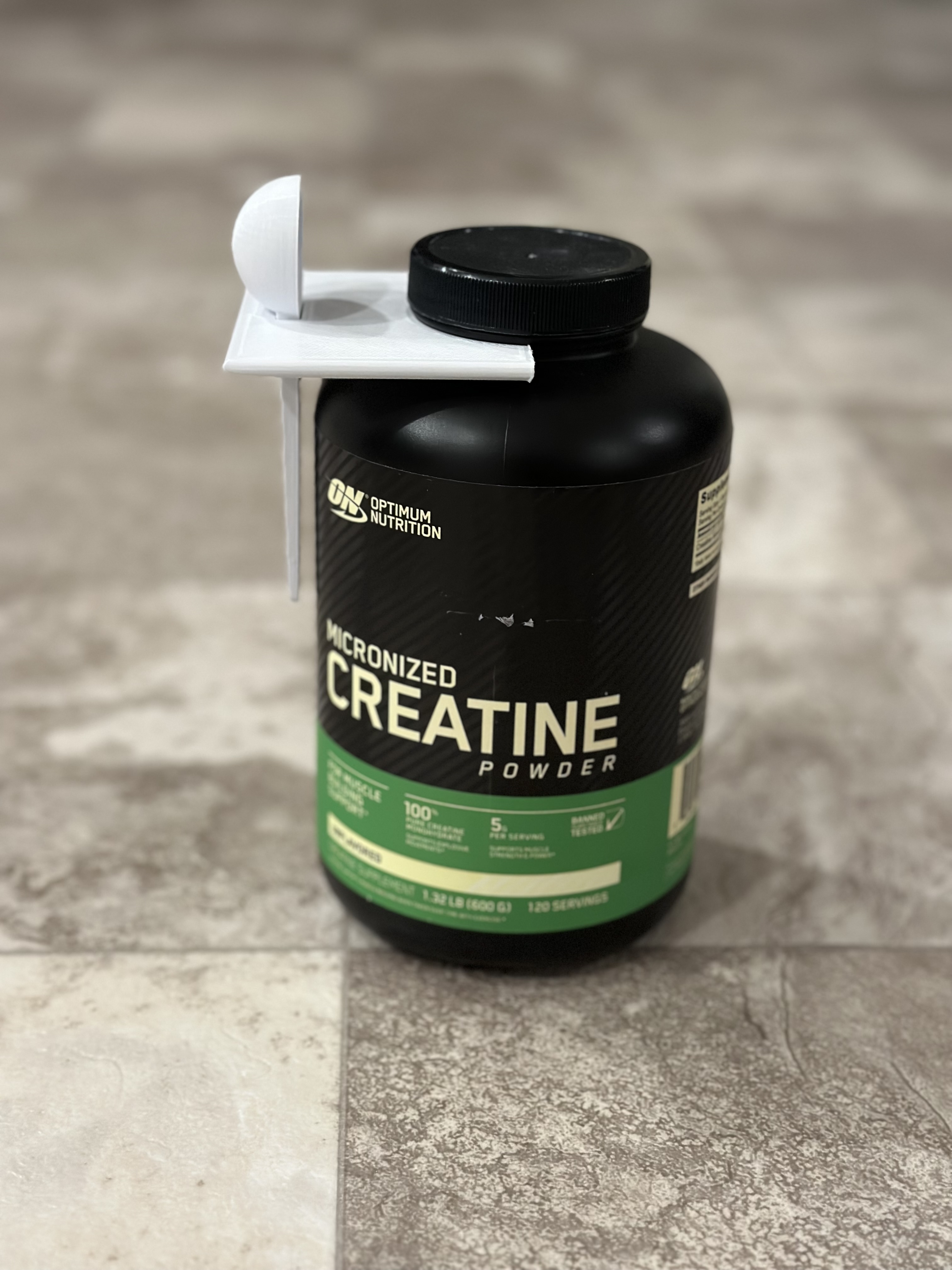 5g creatine long scoop por Posh7904, Descargar modelo STL gratuito