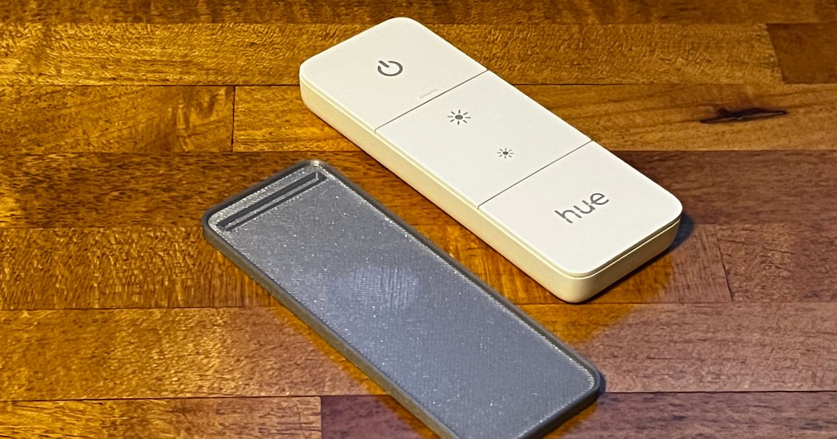Philips Hue V2 Dimmer Switch Plate by Remy Download free STL model