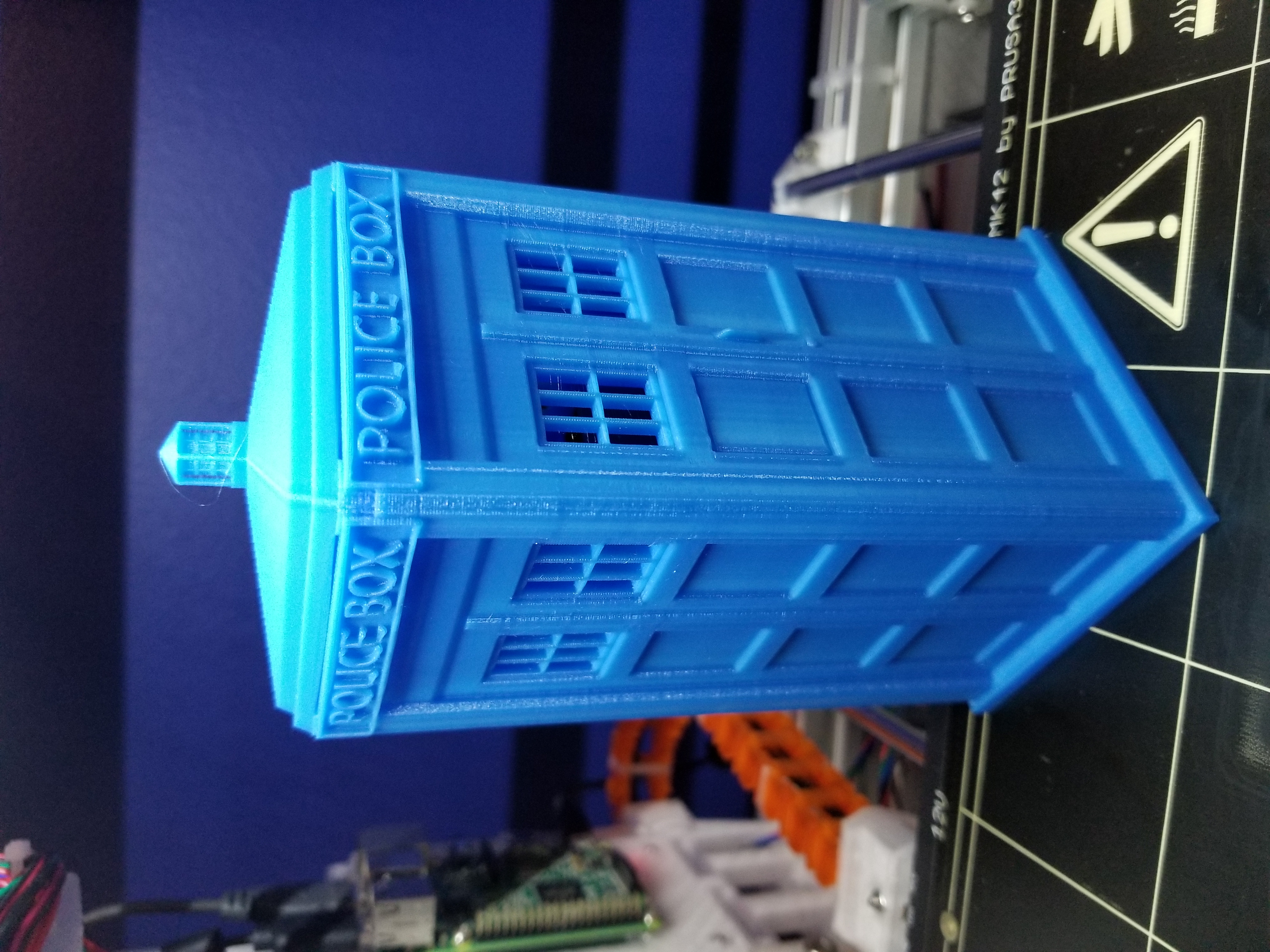 TARDIS Raspberry PI 3 case