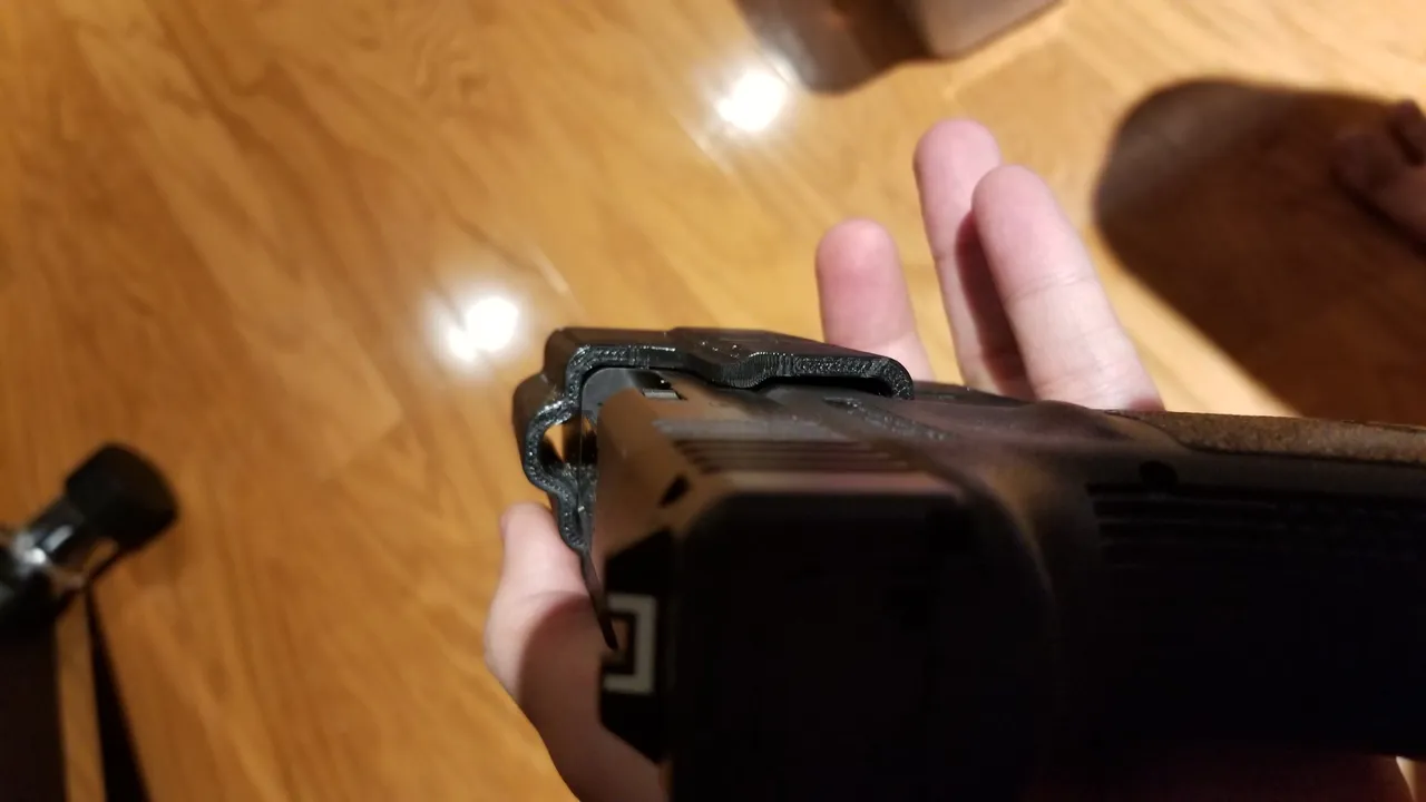 Glock 30 holster for wall mounting by weaponsmith download free stl