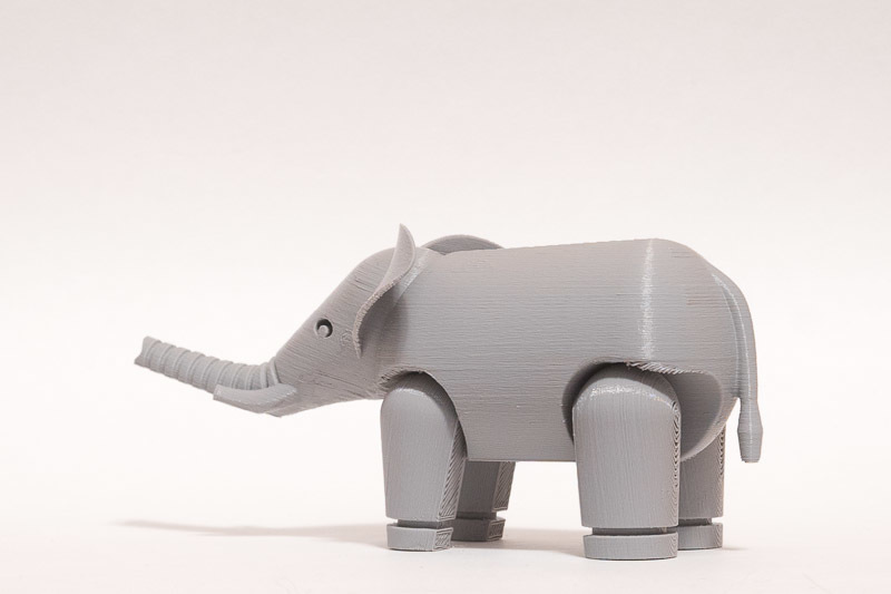 Articulated Elephant 3D model thumbnail