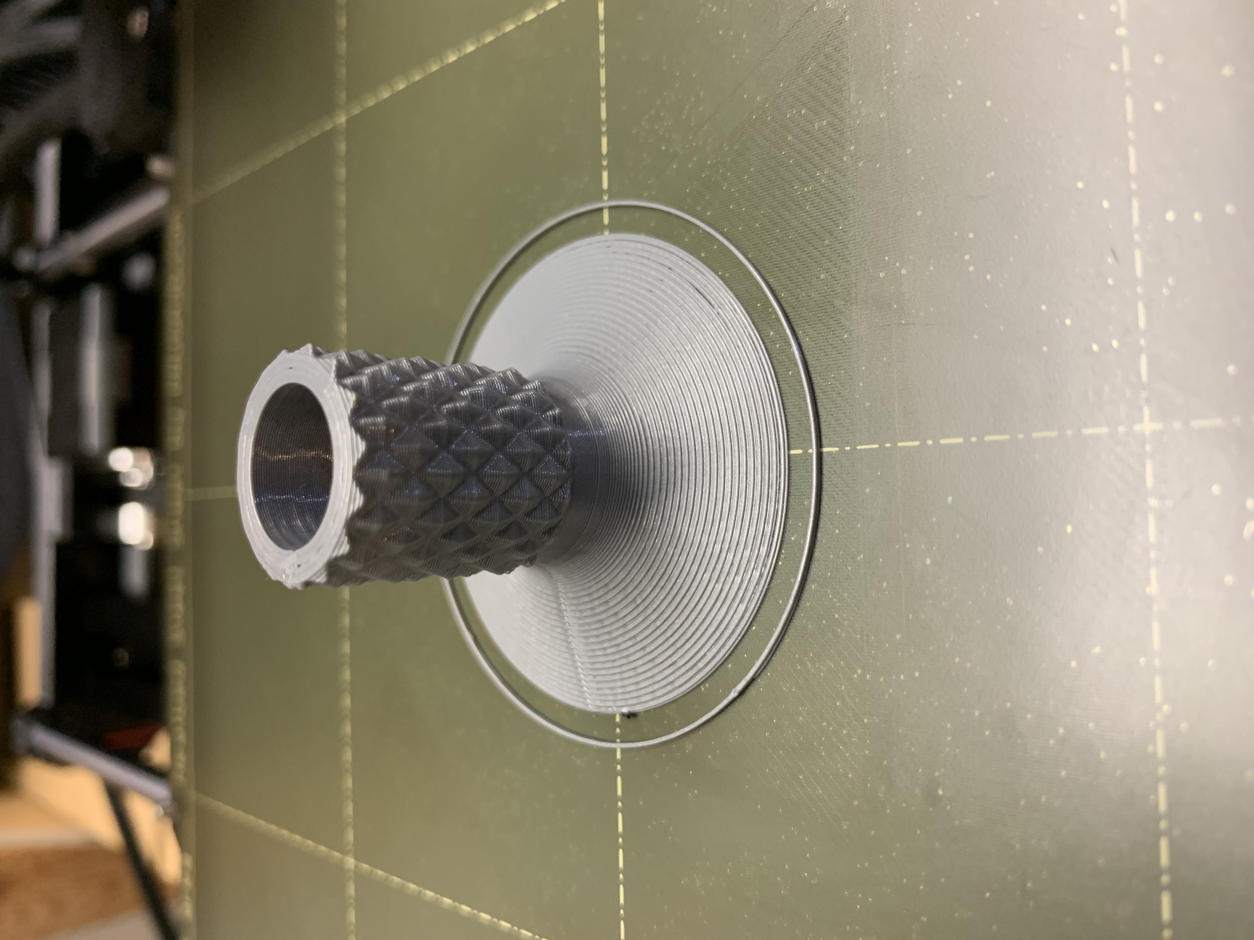 Print Bed Scraper - Knurled Handle