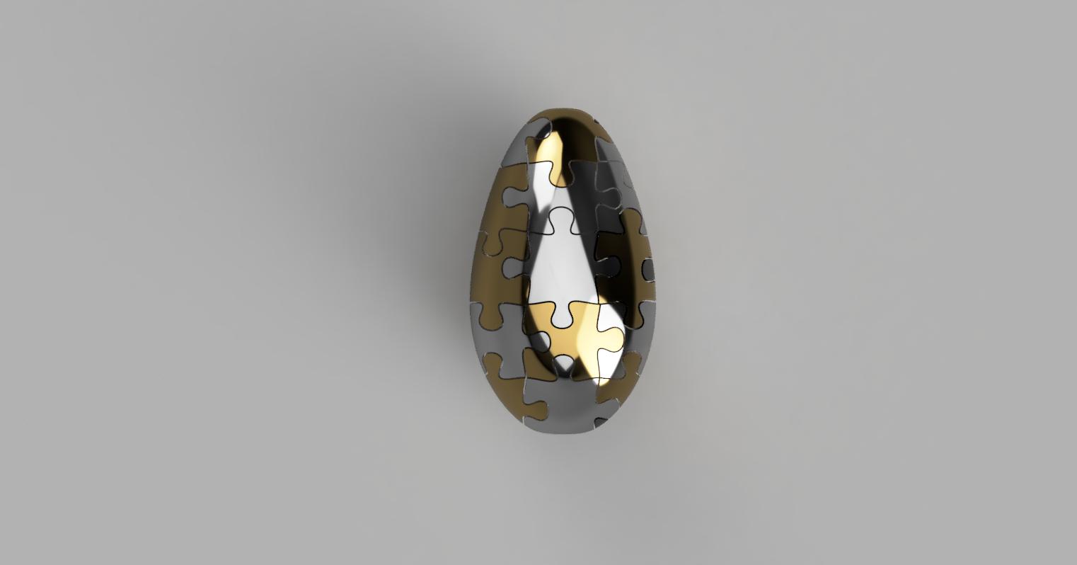 3D Egg Jigsaw Puzzle
