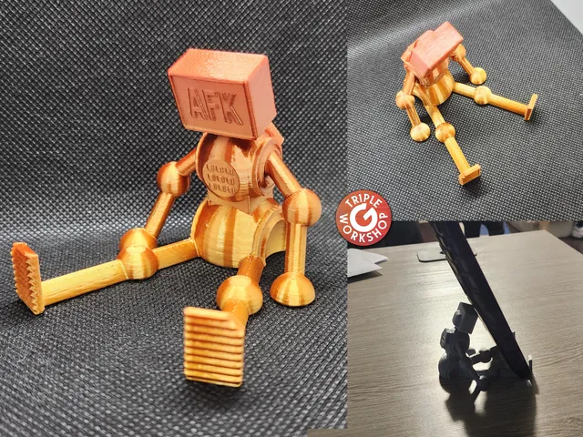 Tired Bot Phone & Tablet Stand