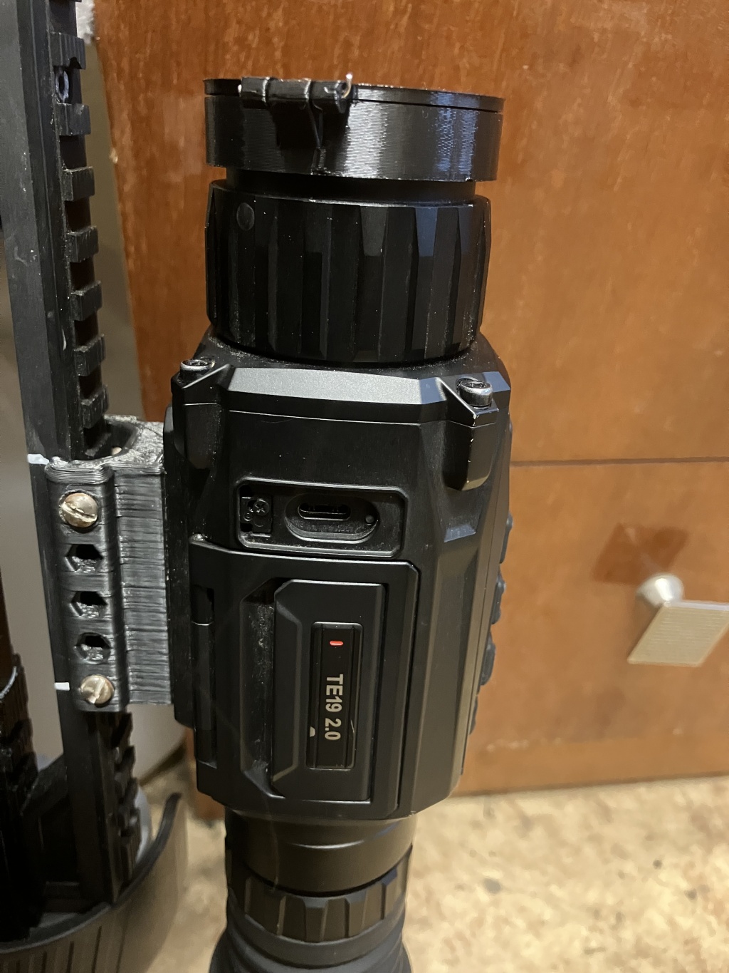 Front lens cover for HIKMICRO TE19 2.0, 45.1 mm