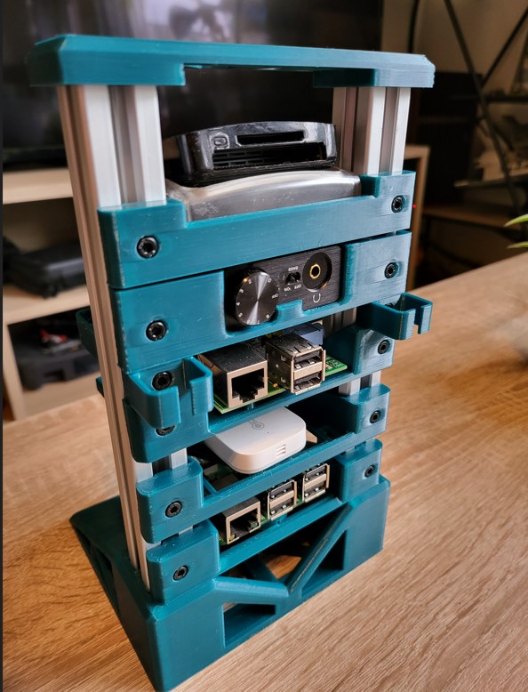 Raspberry Pi Rack 3d Print
