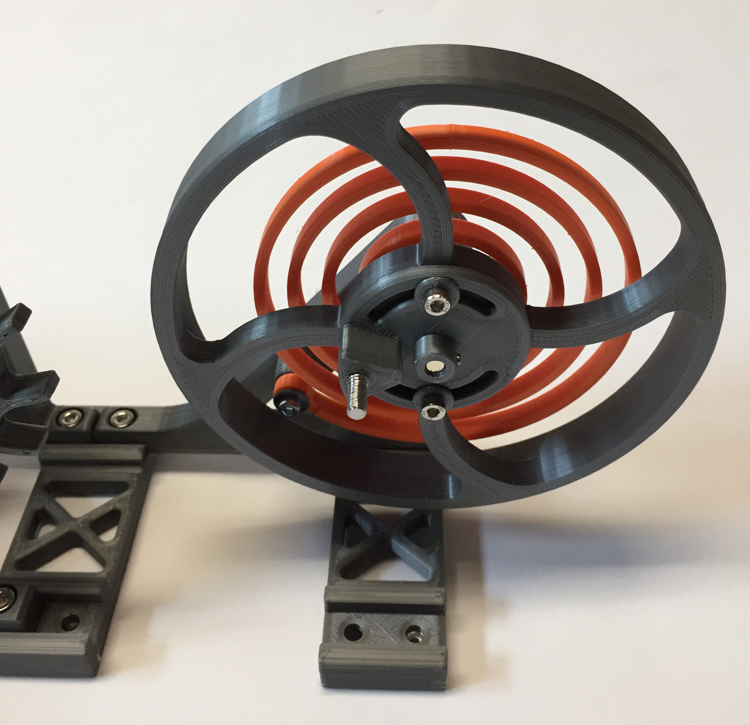 "Watch Escapement Desk Toy" by Download free STL model