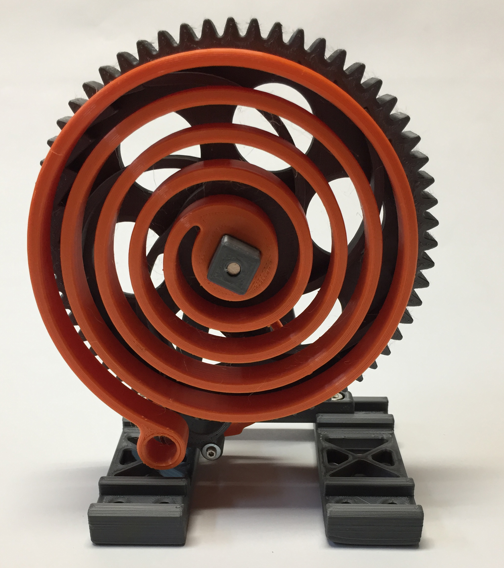 "Watch Escapement Desk Toy" by Download free STL model