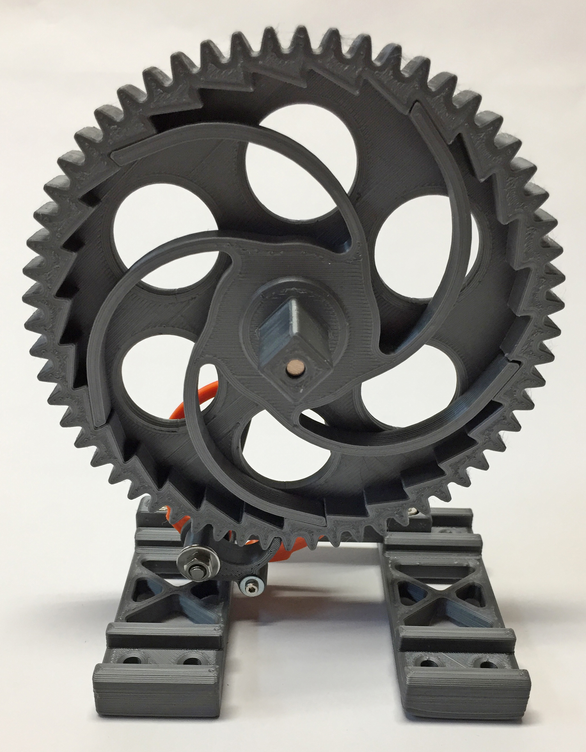 "Watch Escapement Desk Toy" by Download free STL model