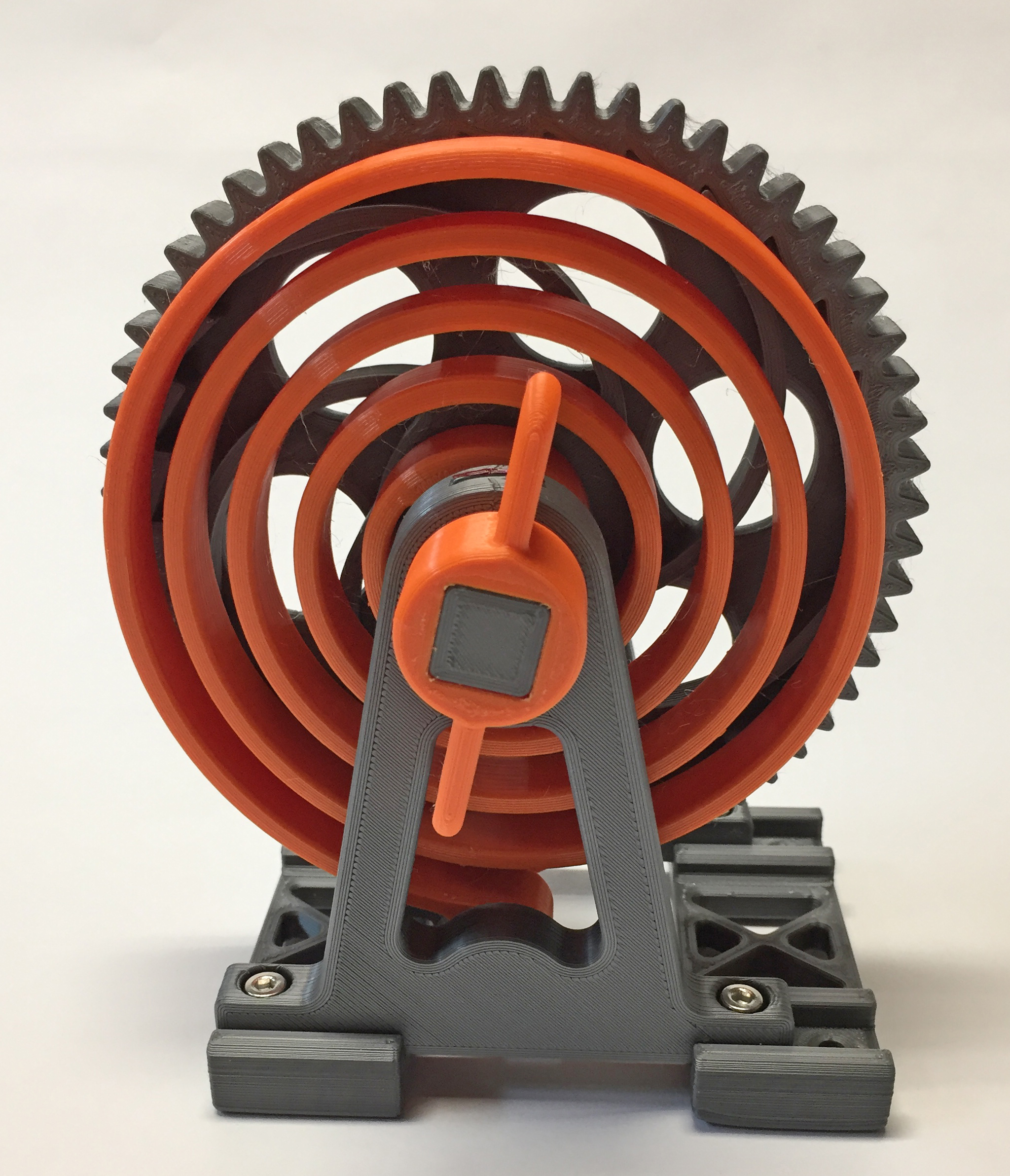 "Watch Escapement Desk Toy" by Download free STL model