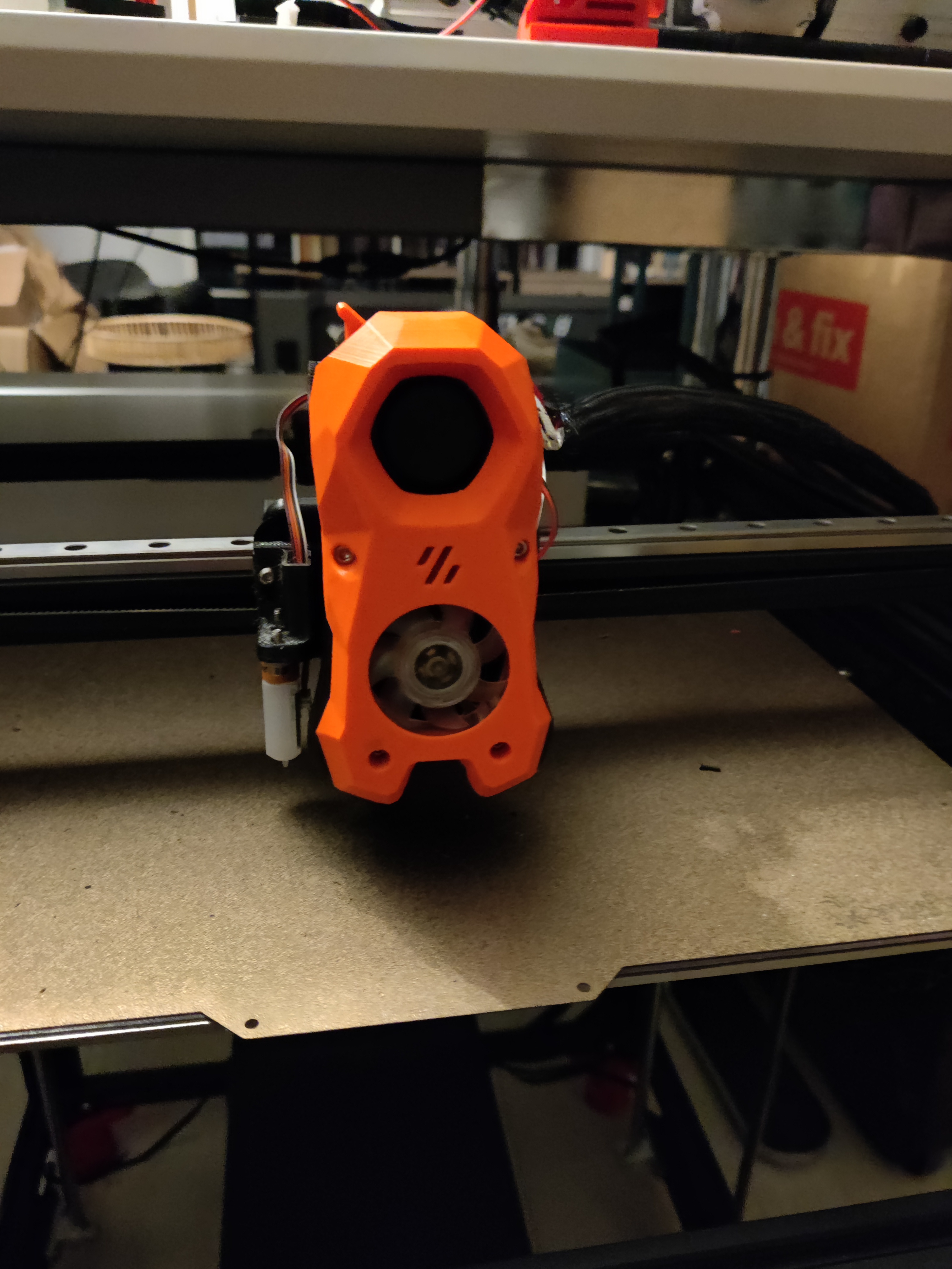 Ender 5 stealthburner & linear rail mount