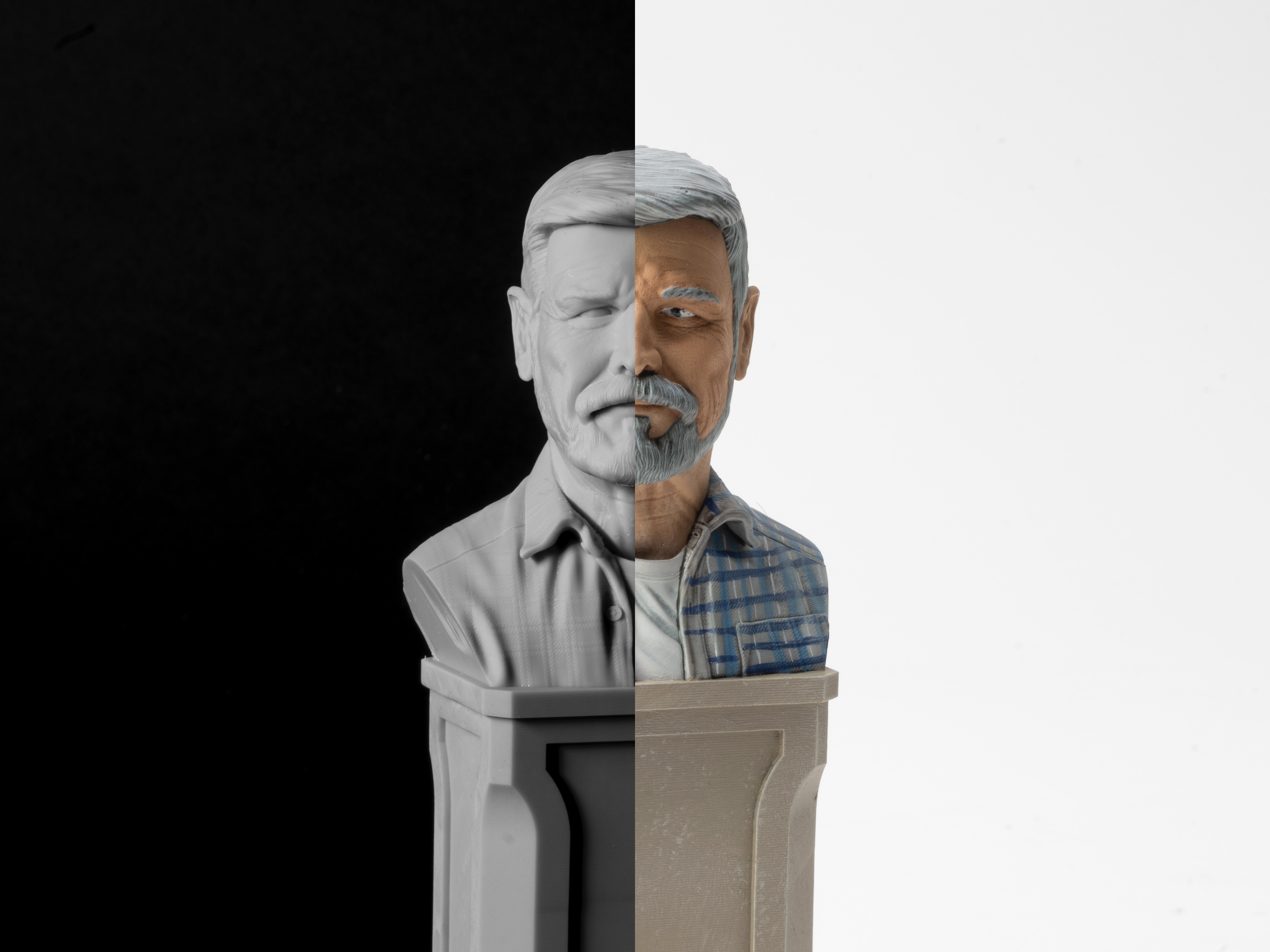 Czech President General Petr Pavel 3D model thumbnail