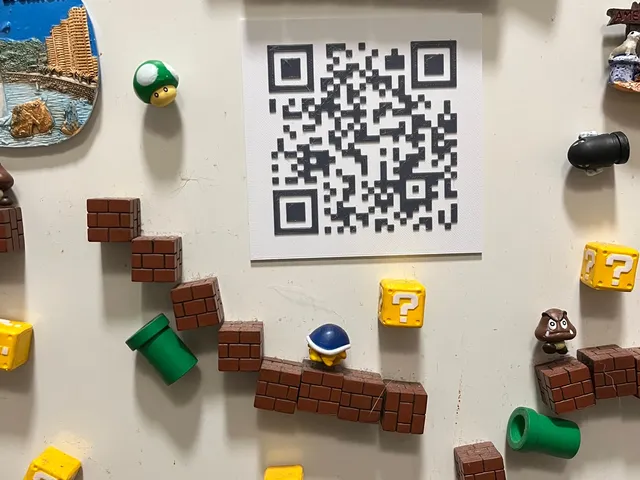 Customizable 3D QR Code generator