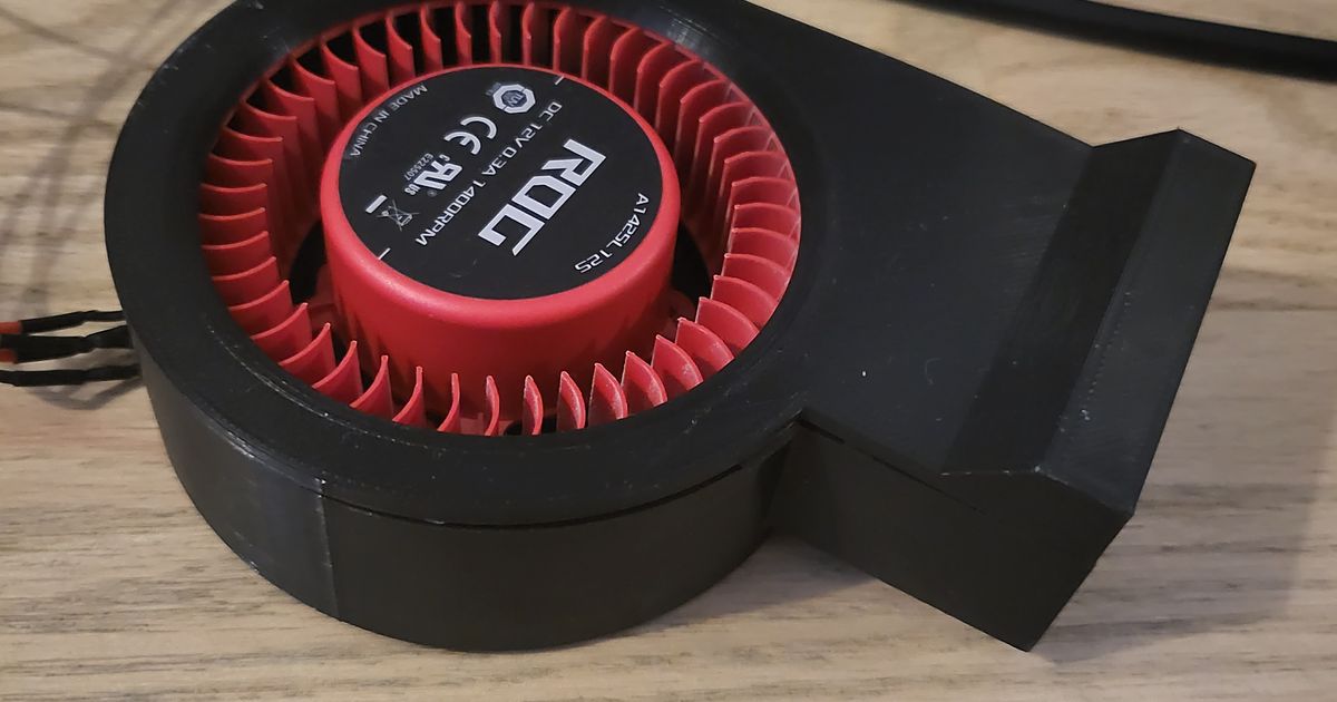 7970 Blower Fan Mount by Koolfish Download free STL model