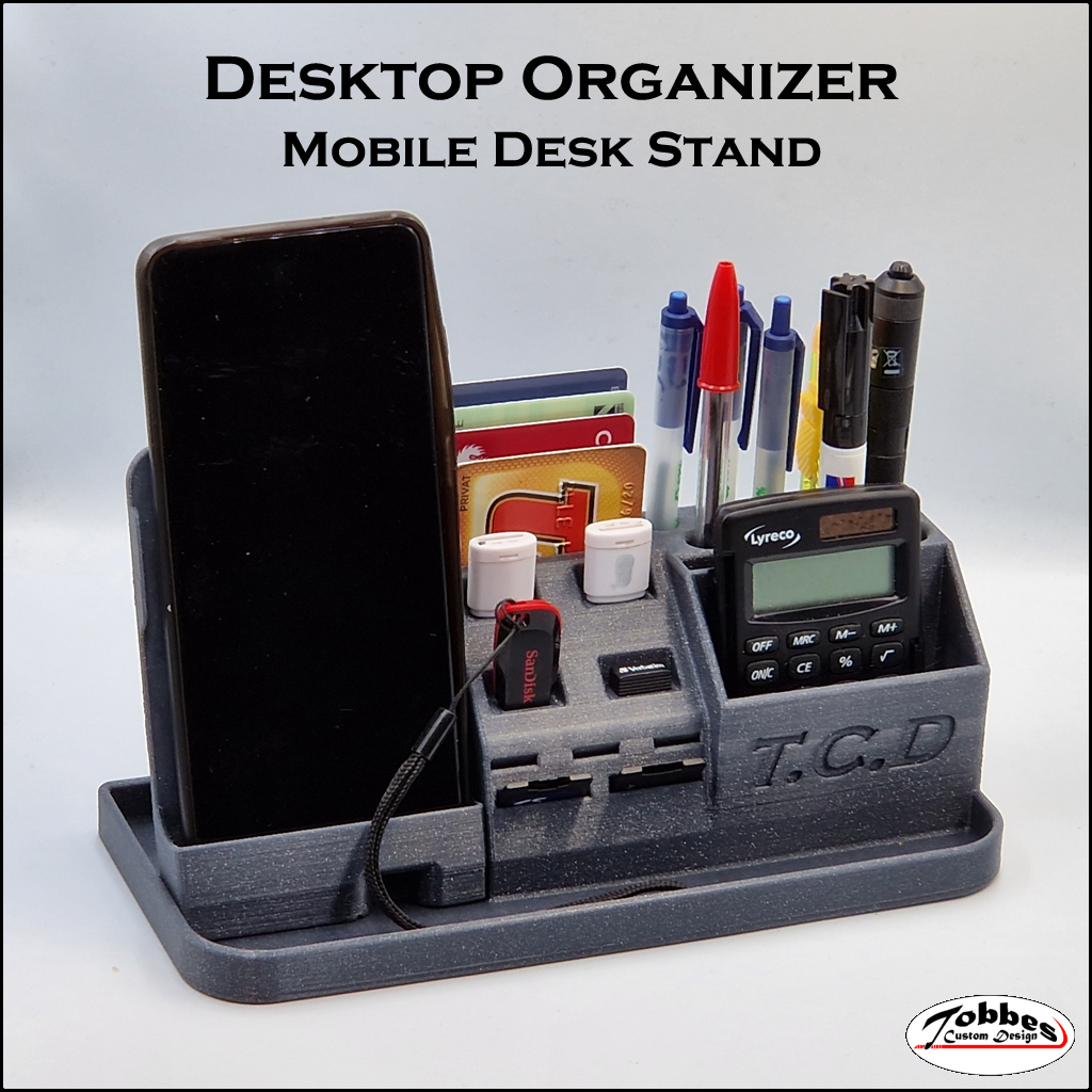 Desktop Organizer by TobbesCustomDesign Download free STL model