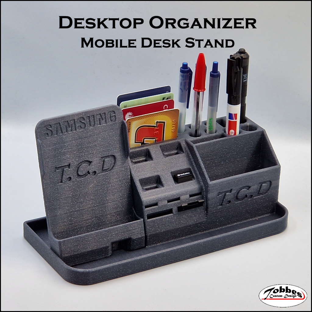 Desktop Organizer by TobbesCustomDesign Download free STL model