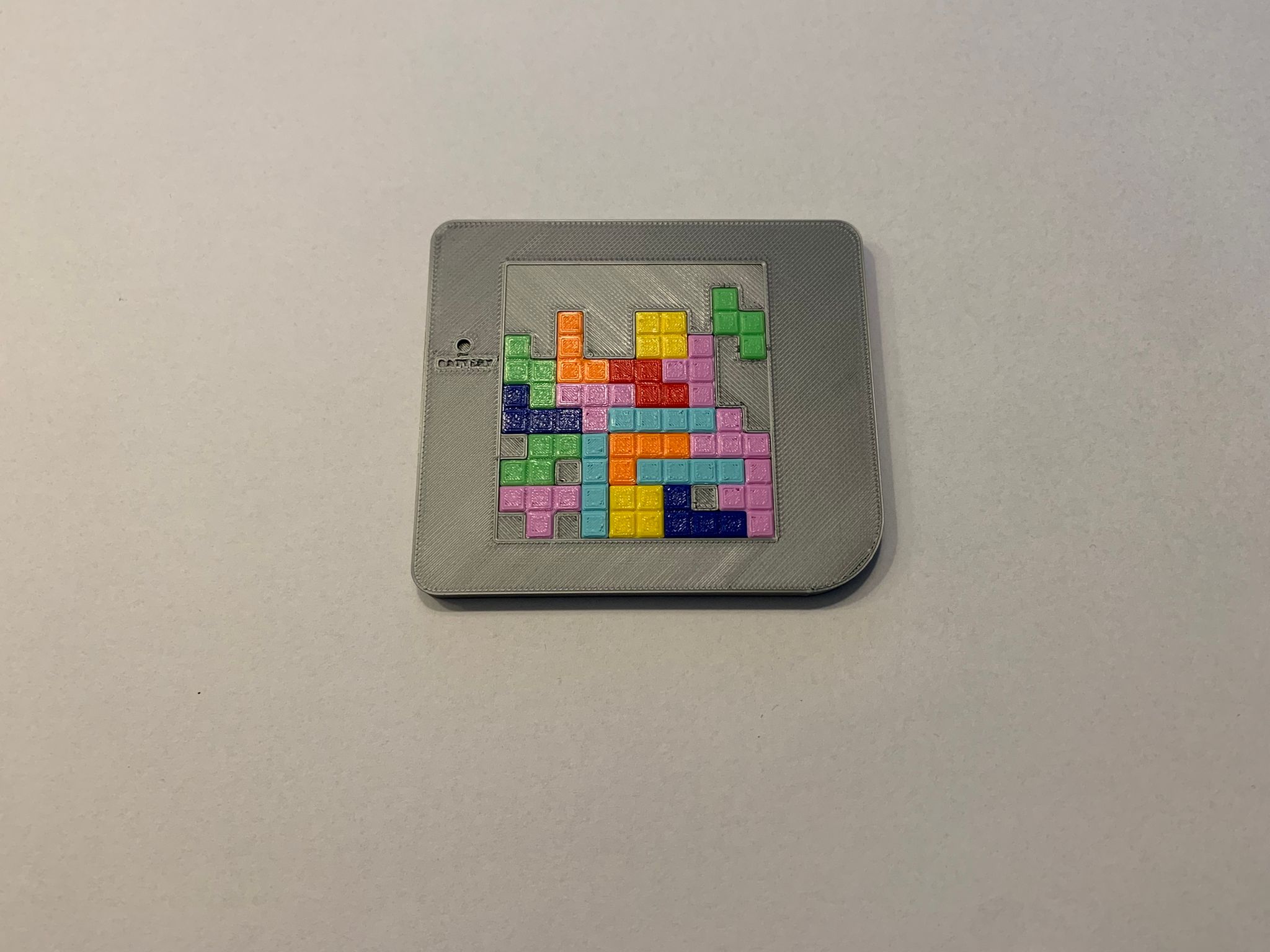 Gameboy Coaster - Tetris Edition