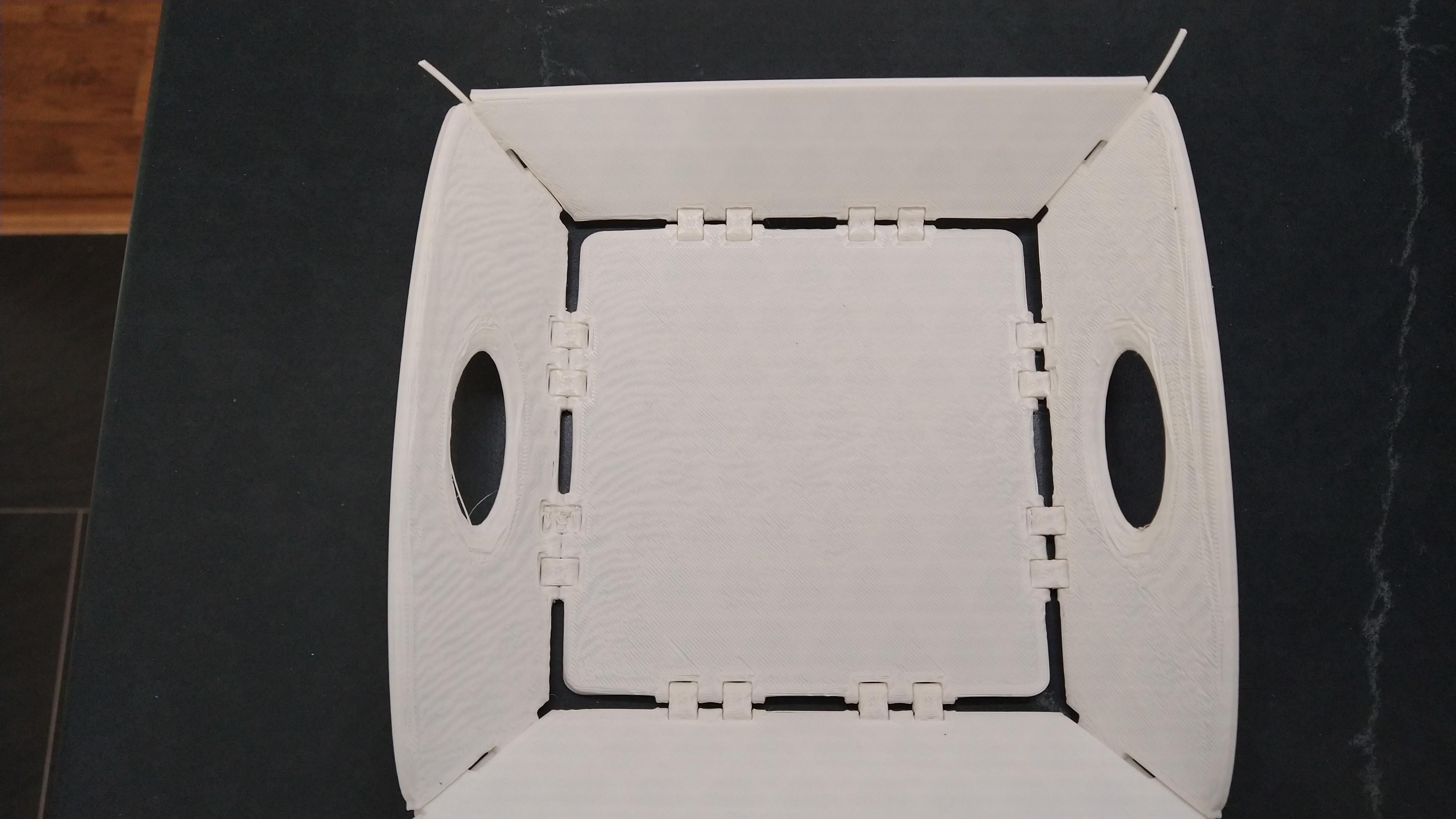Butler's Tray style catch-all  for the nightstand
