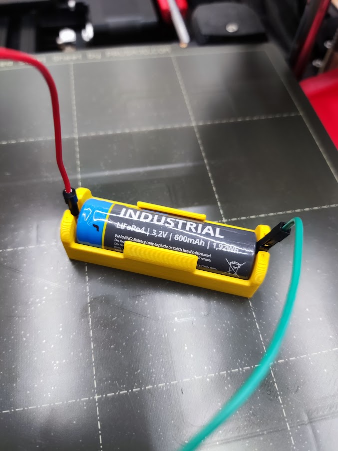AA Battery Holder for DuPont jumper
