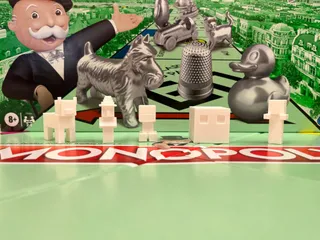 Minecraft Themed Game Pieces