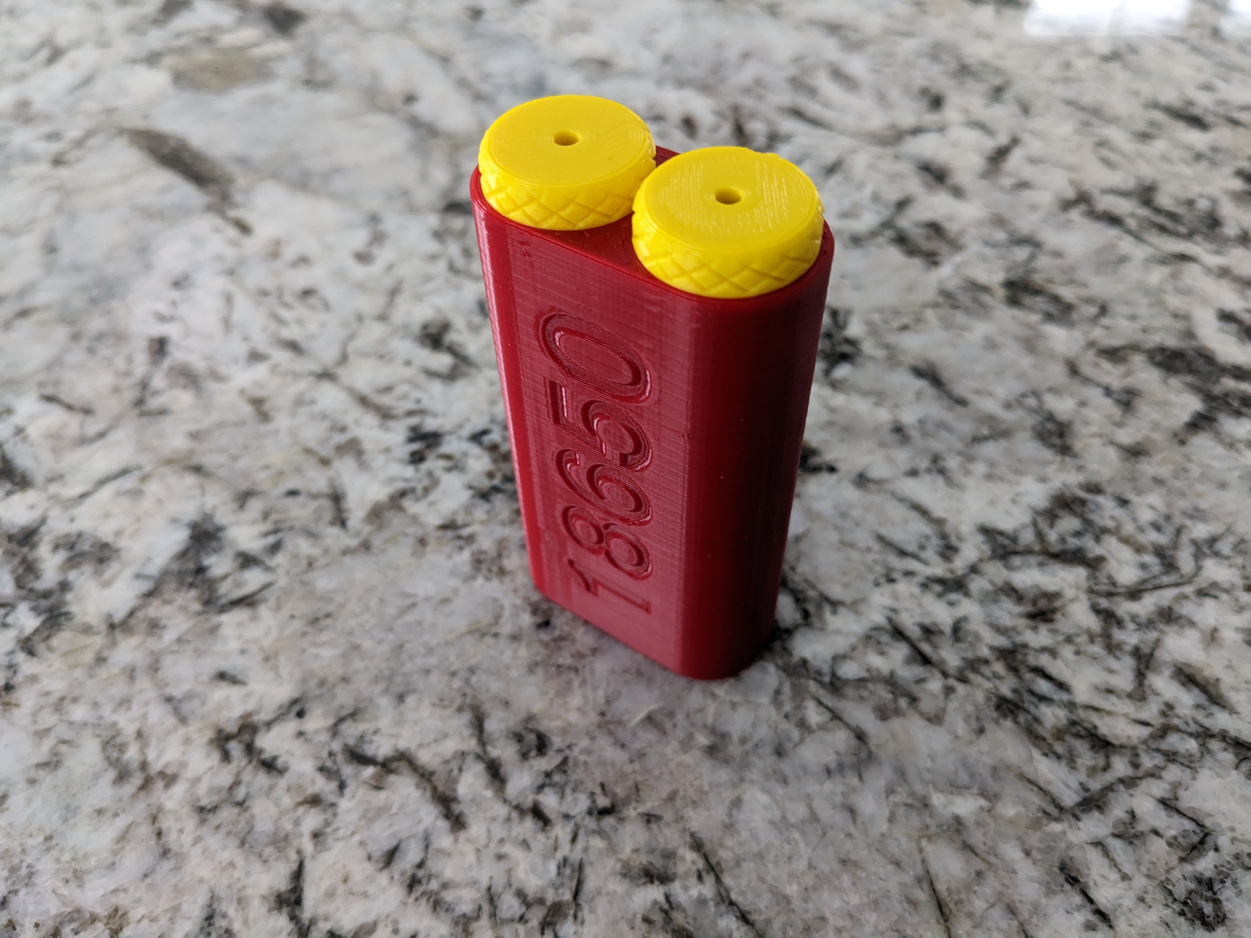 Twin 18650 Holder for Streamlight (taller)