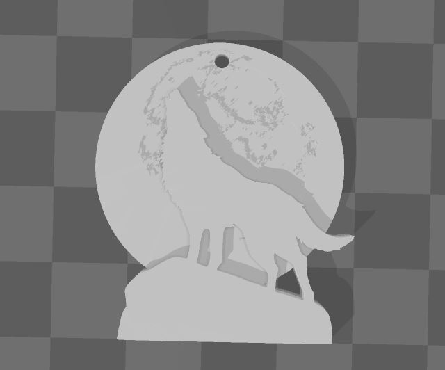 Wolf Key-chain