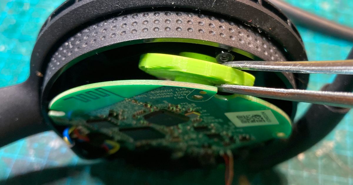 FIX for Xbox Wireless Headset (headphones) with Broken Knob by Koprov