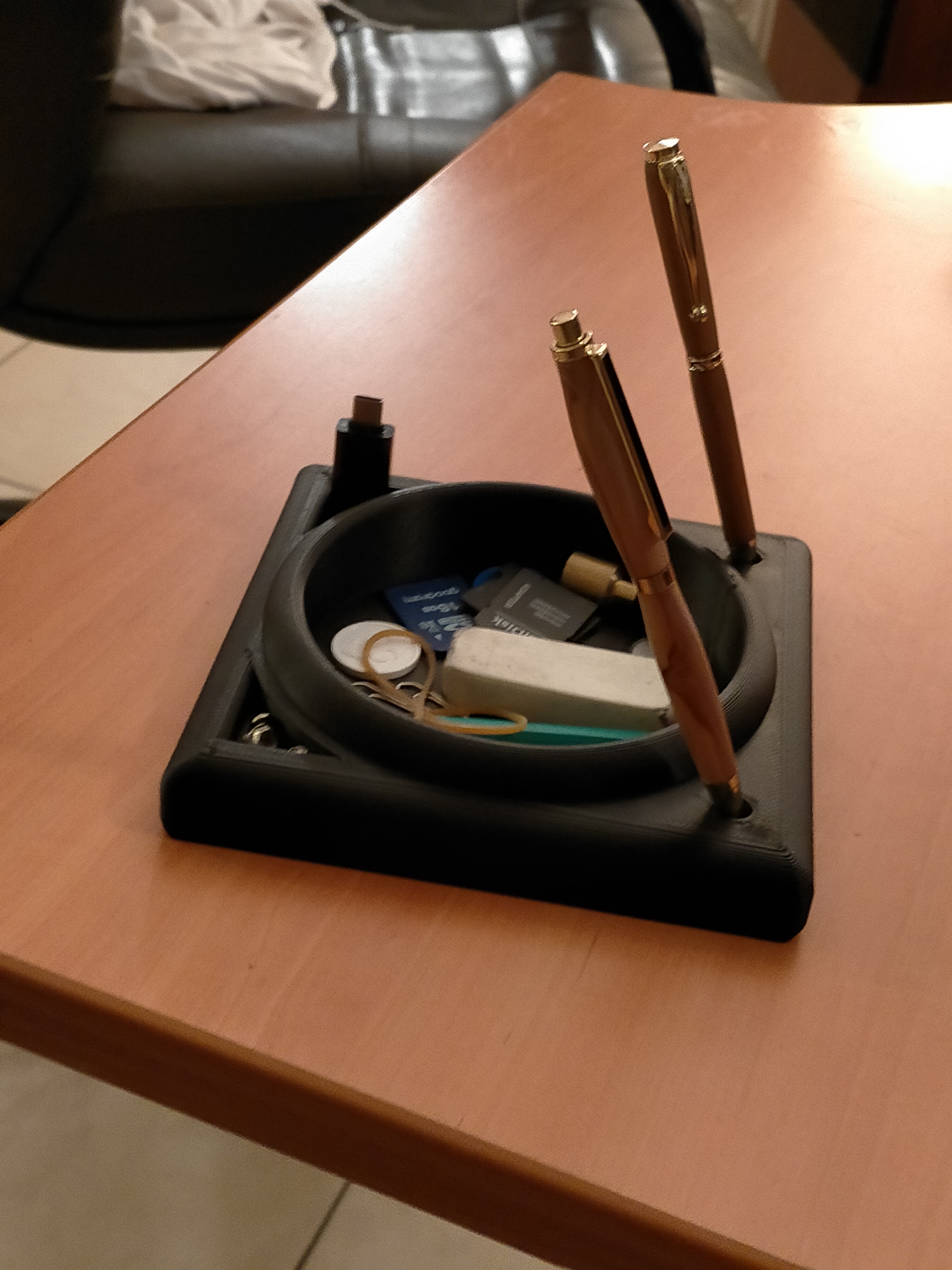 vide poche de bureau