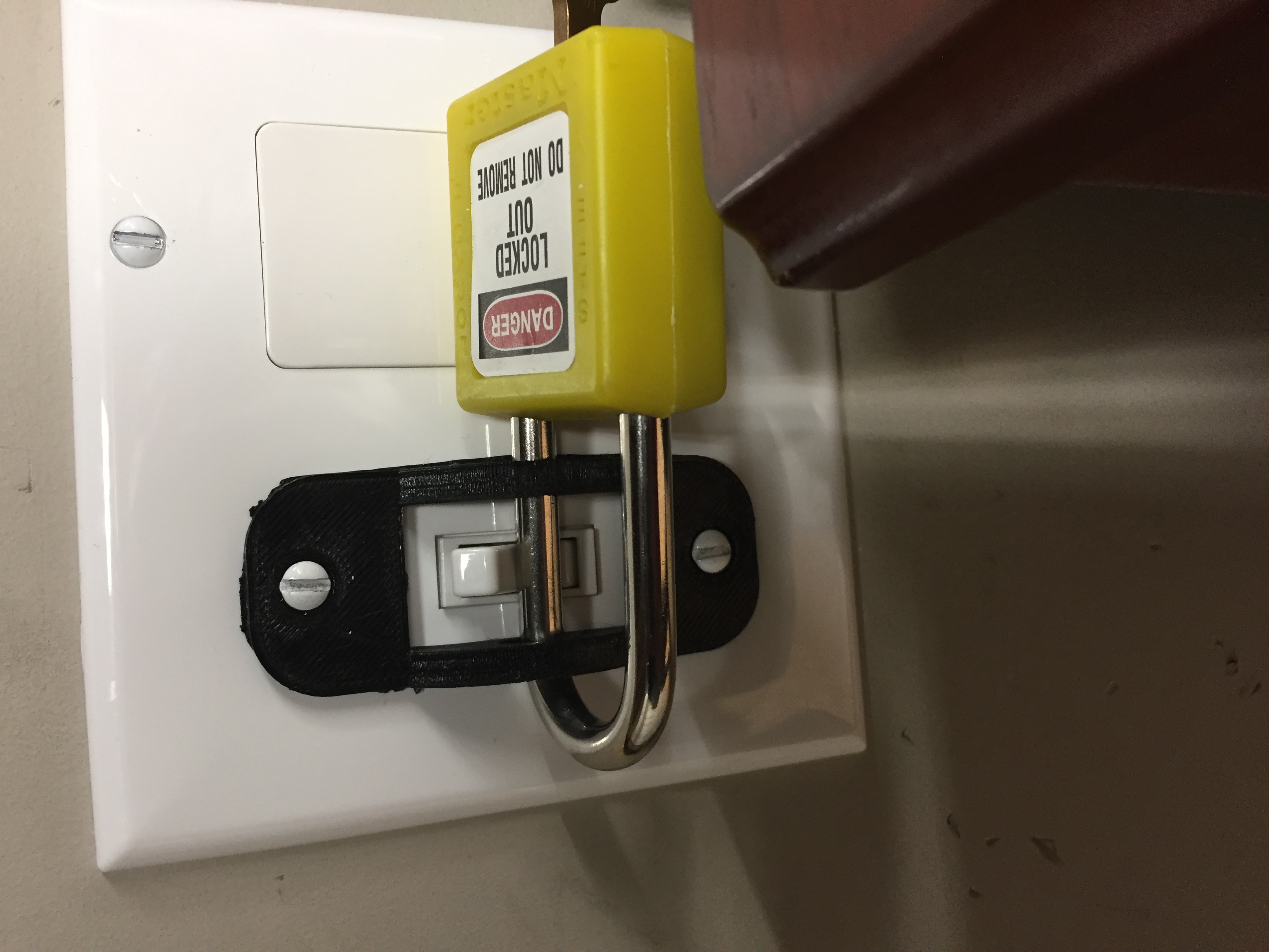 Toggle Switch Lockout by Paglia Industries Download free STL model