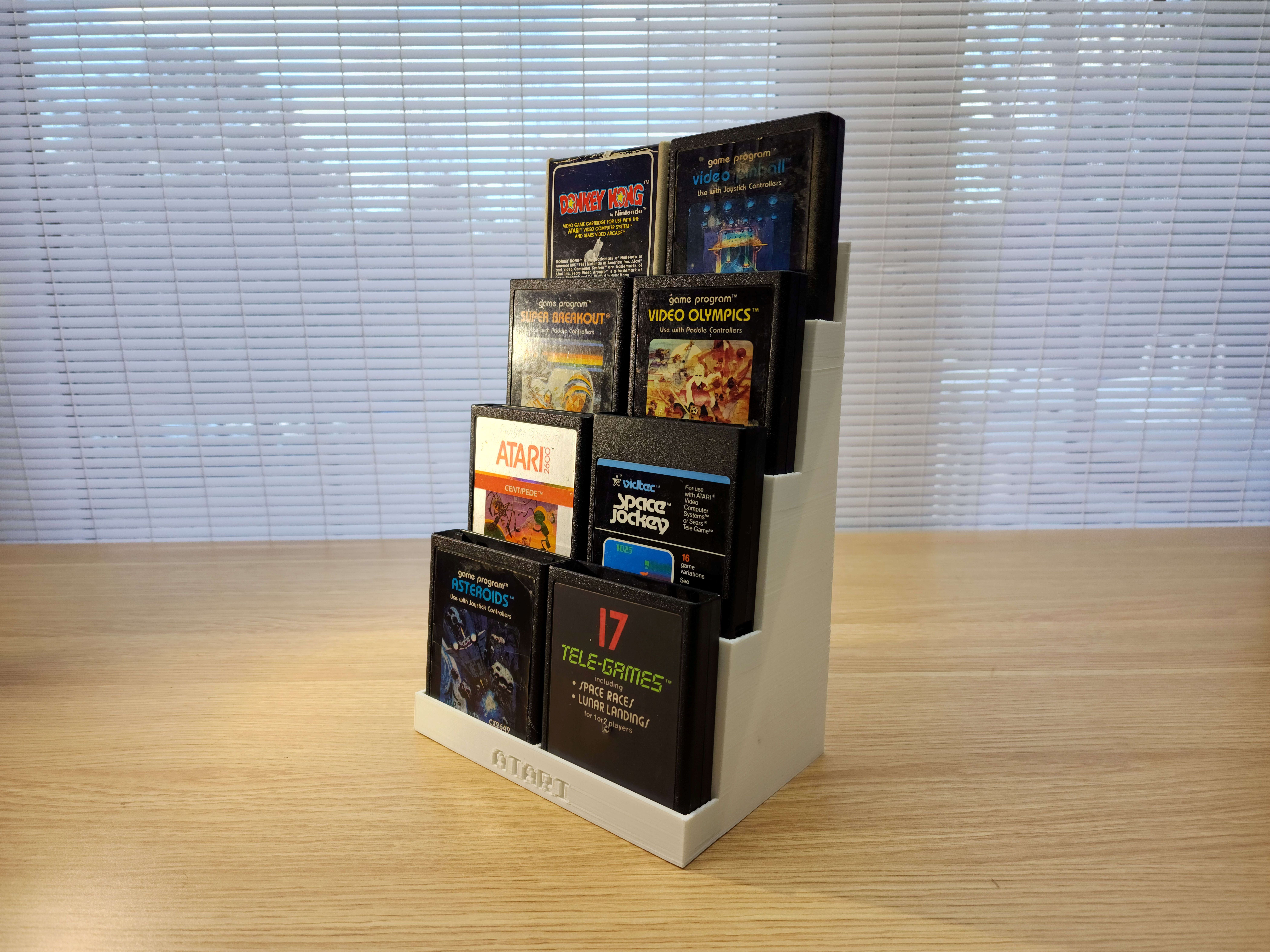 Atari 2600 Cartridge Game Stand