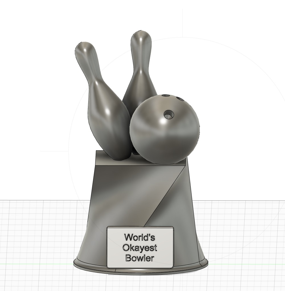 Bowling Trophy