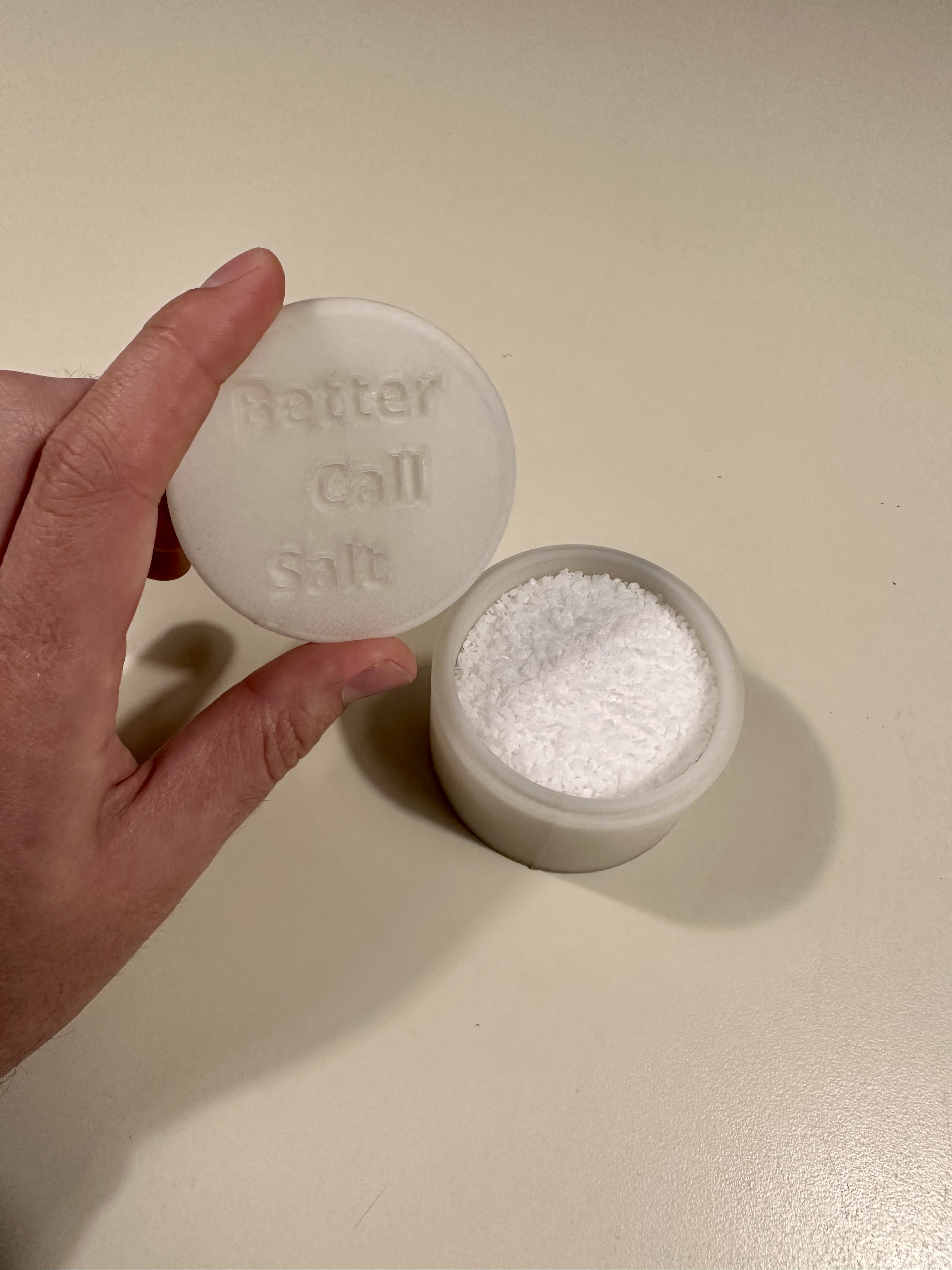 Miniatura 2 do modelo 3D Simple Salt Cellar