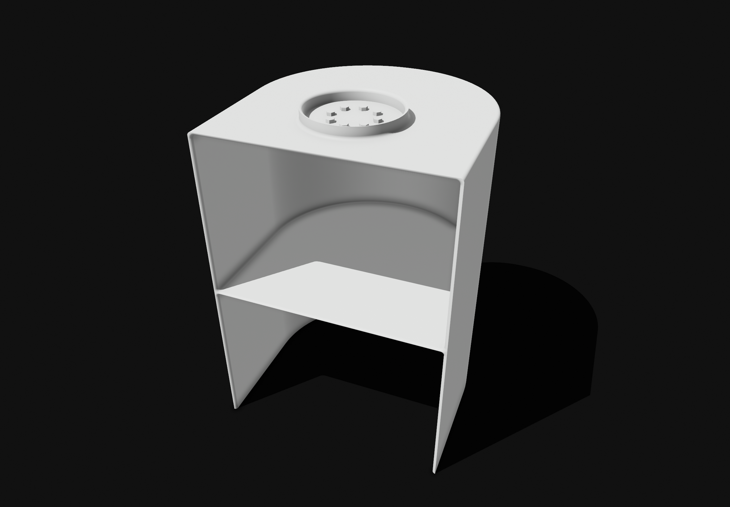 Coffee Mug and Espresso Tamper Shelf