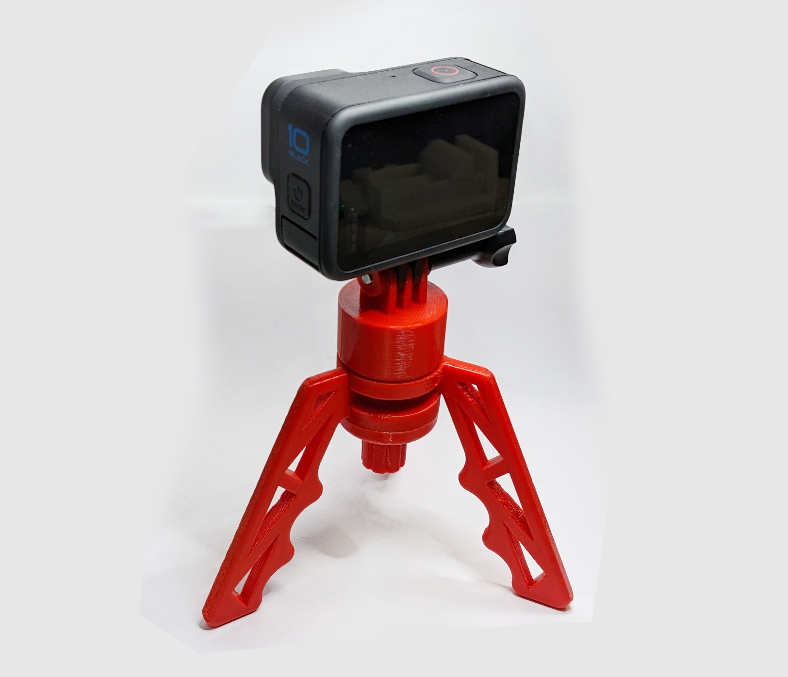 Folding Tripod with Threaded Gopro Mount by Steve DeGroof | Download ...