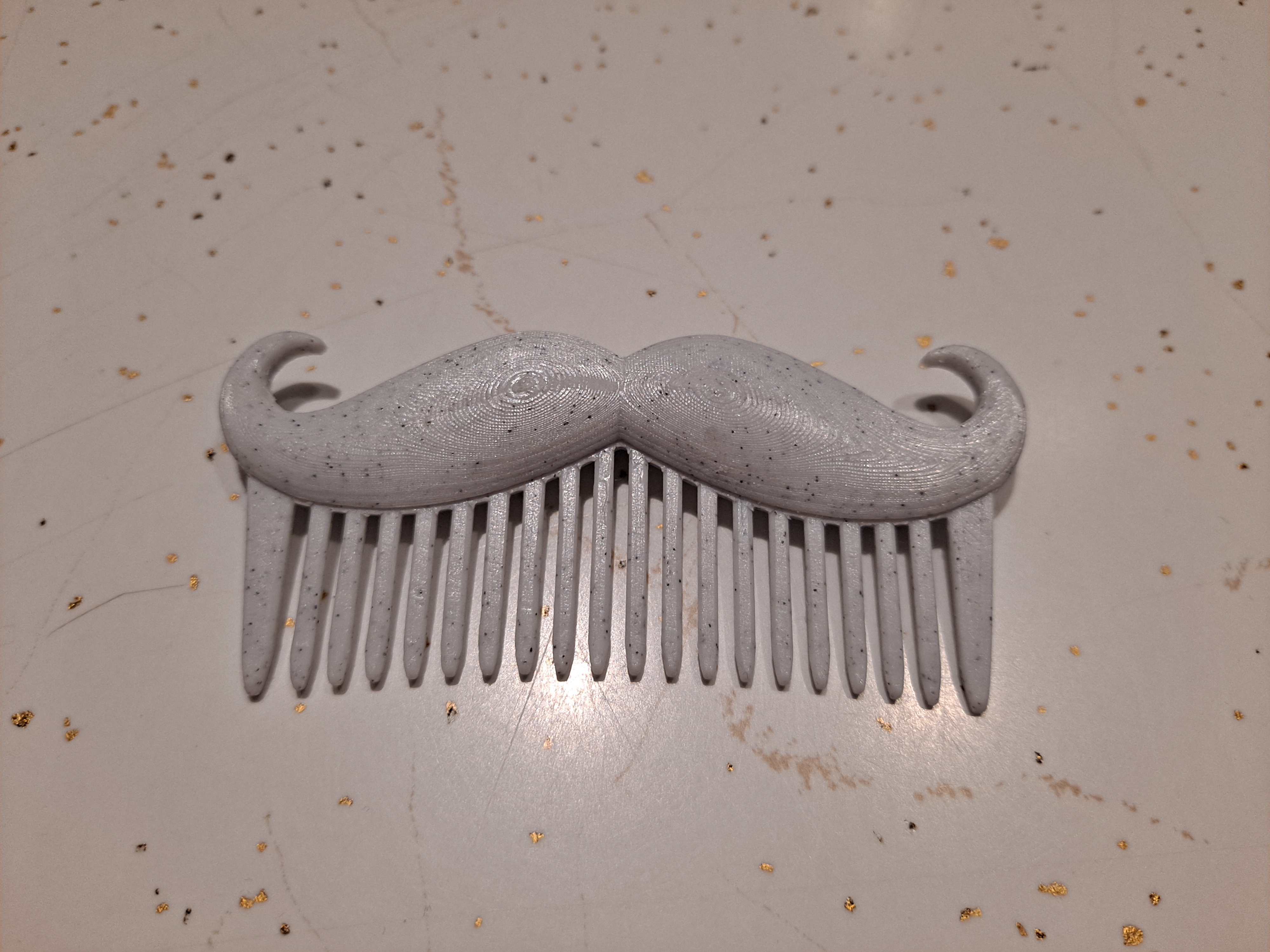 Mustache comb
