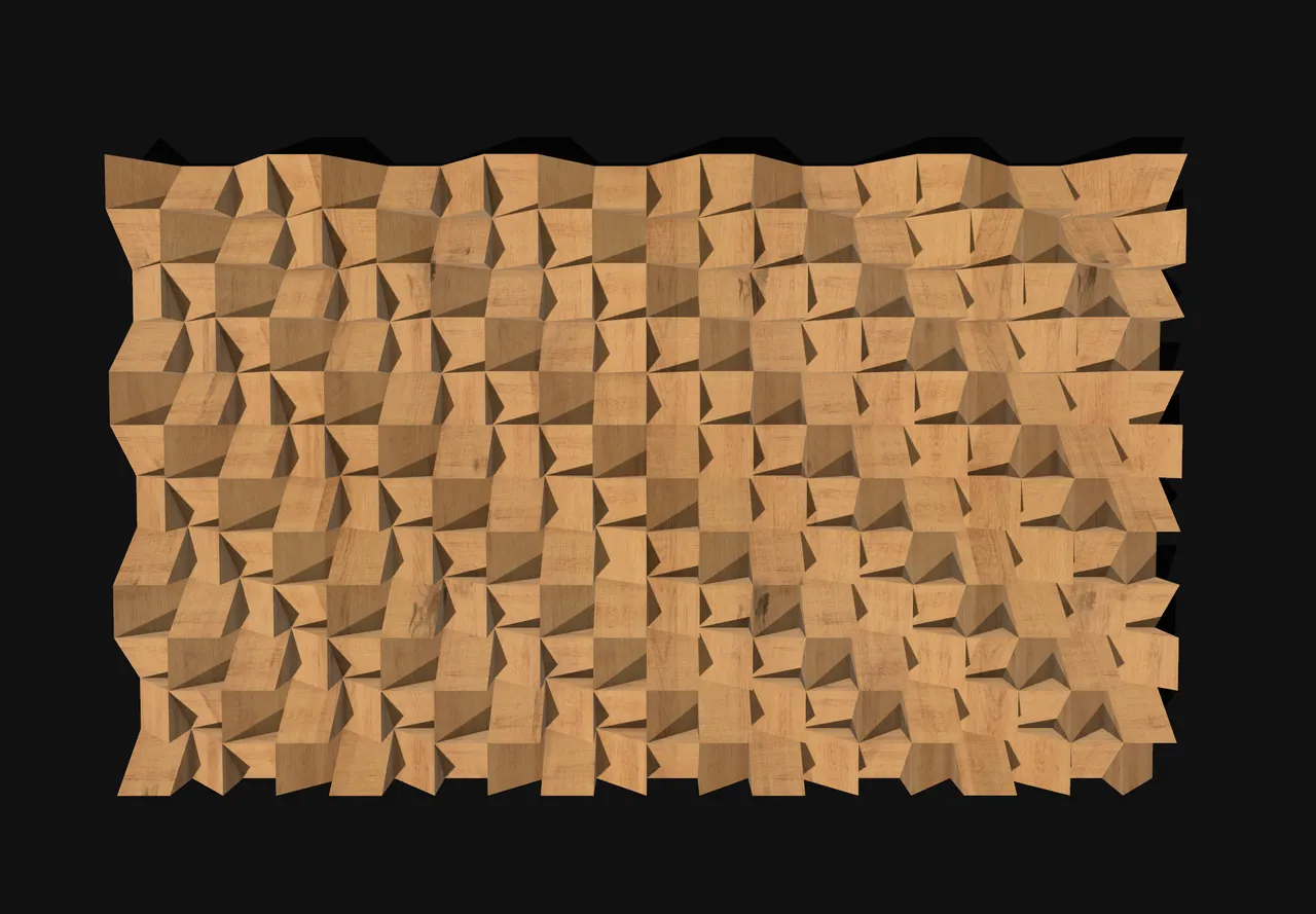 Cubic wall sculpture by MarKey | Download free STL model | Printables.com