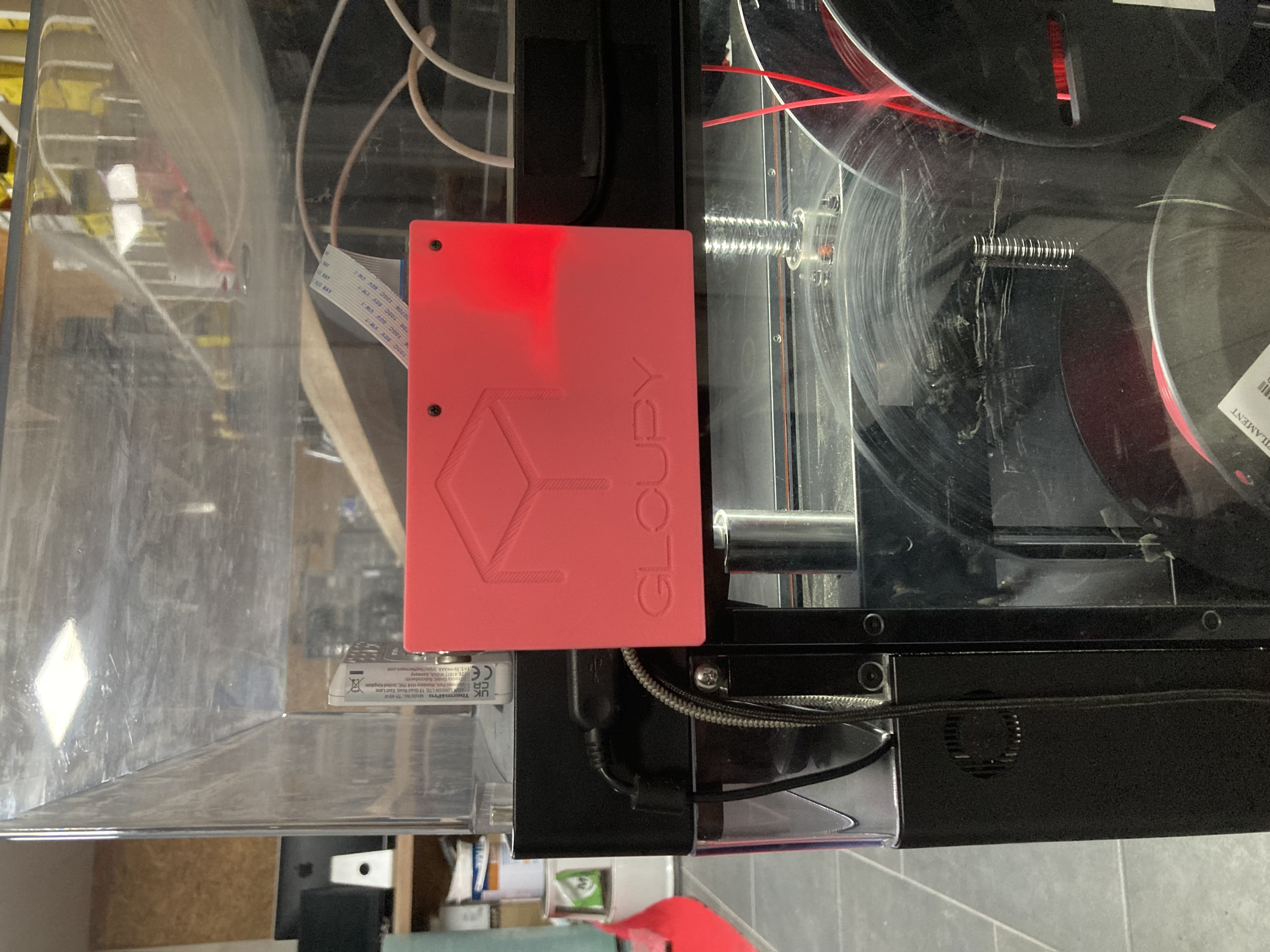 Raspberry Pi Case for webcam live feed & HQ time lapse mode by GLOUPY