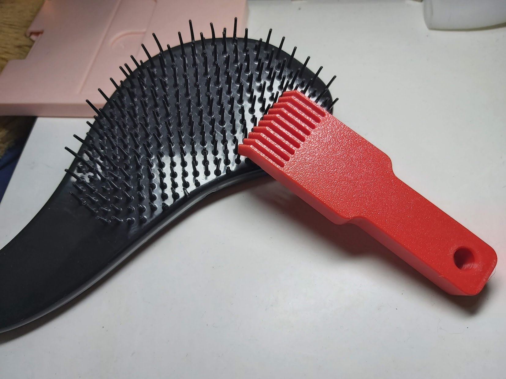 Hairbrush Cleaning Rake by BreakfastDeluxe Download free STL model