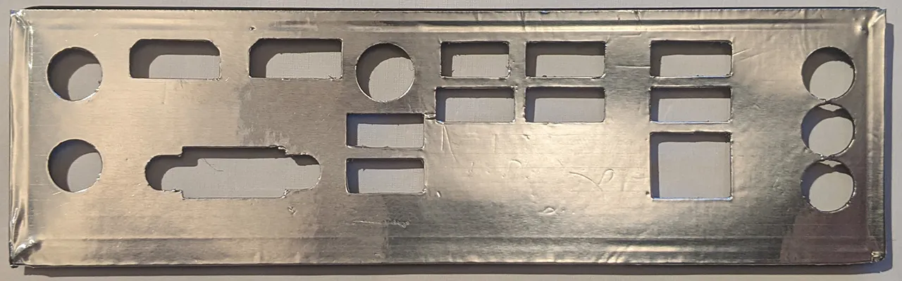Piastra Posteriore/scudo I/O Per Scheda Madre ATX (79 - Foto 10