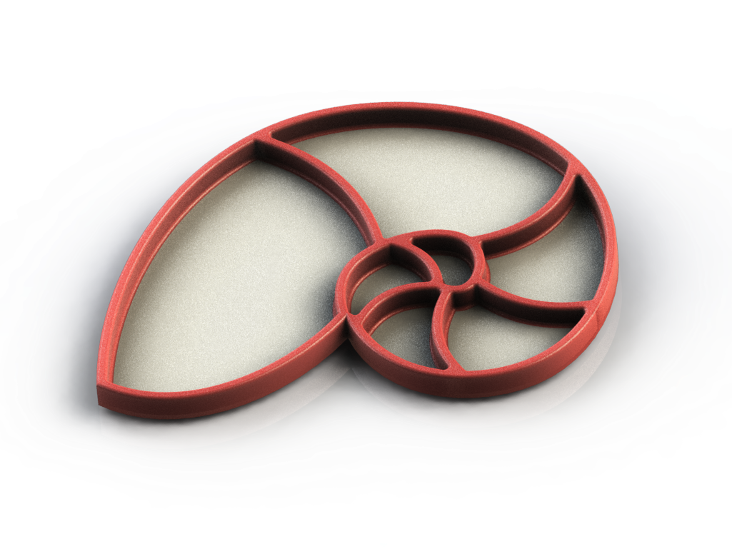 Nautilus Shell Tray by Wilii | Download free STL model | Printables.com