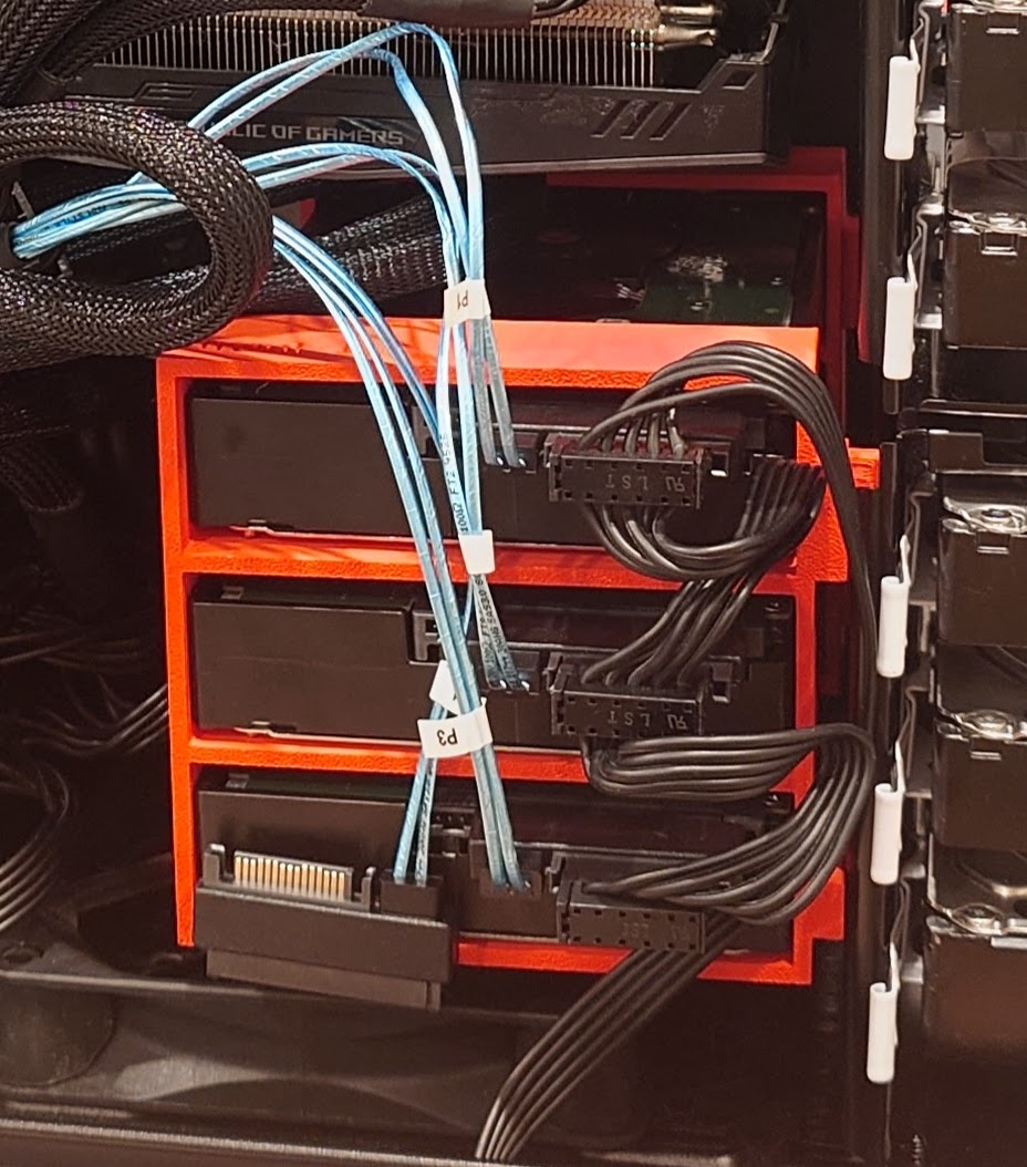 Fractal Design R5 Extra 3 Drive Mount