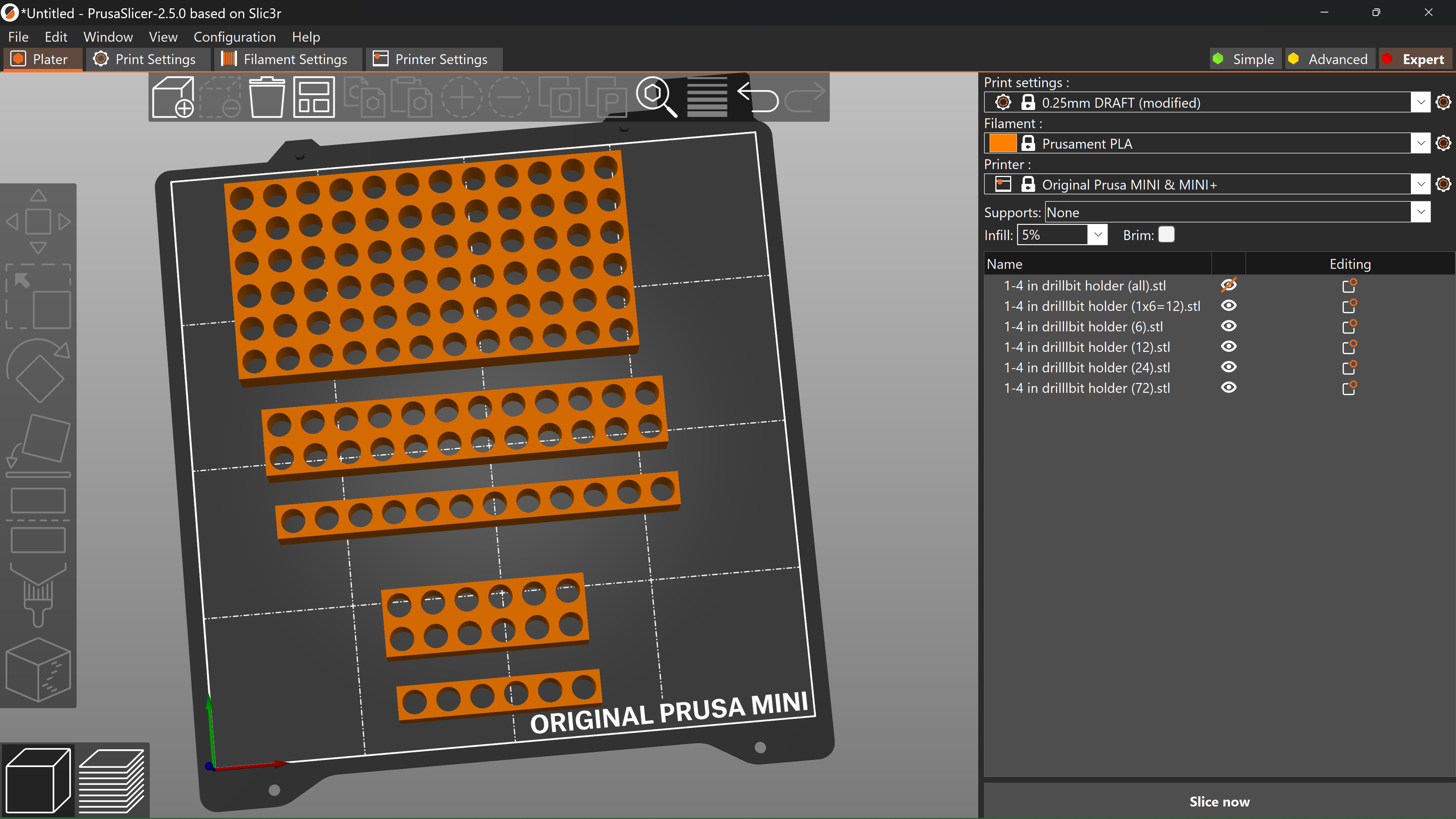 1 4 in drill bit holders by casper77 download free stl model