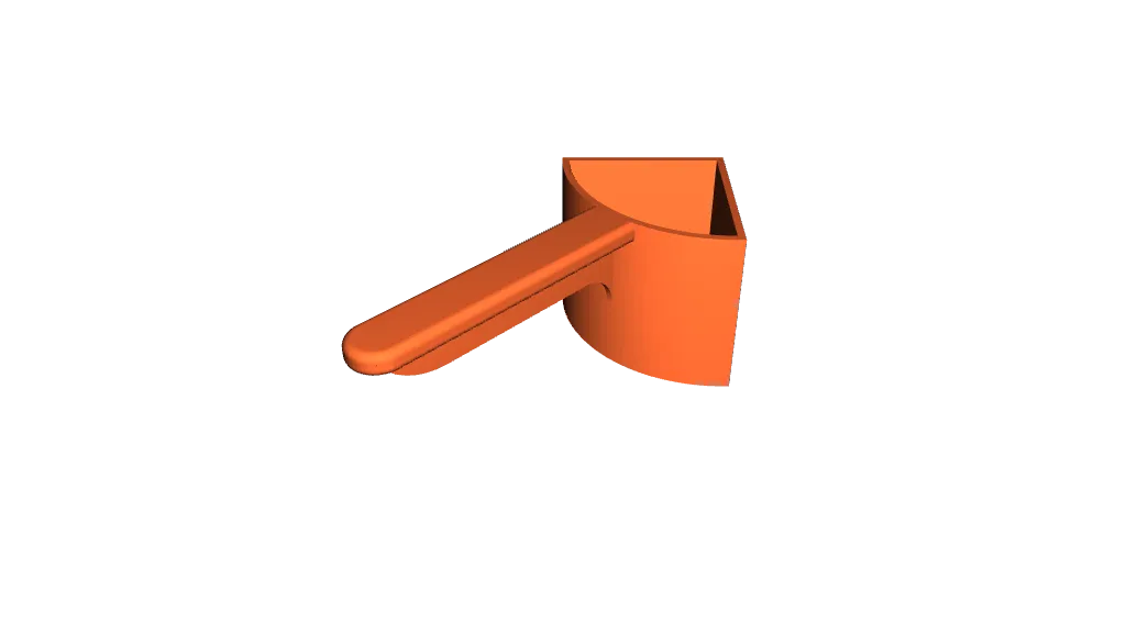 One-third (1/3) Measuring Cup by Wiseone, Download free STL model