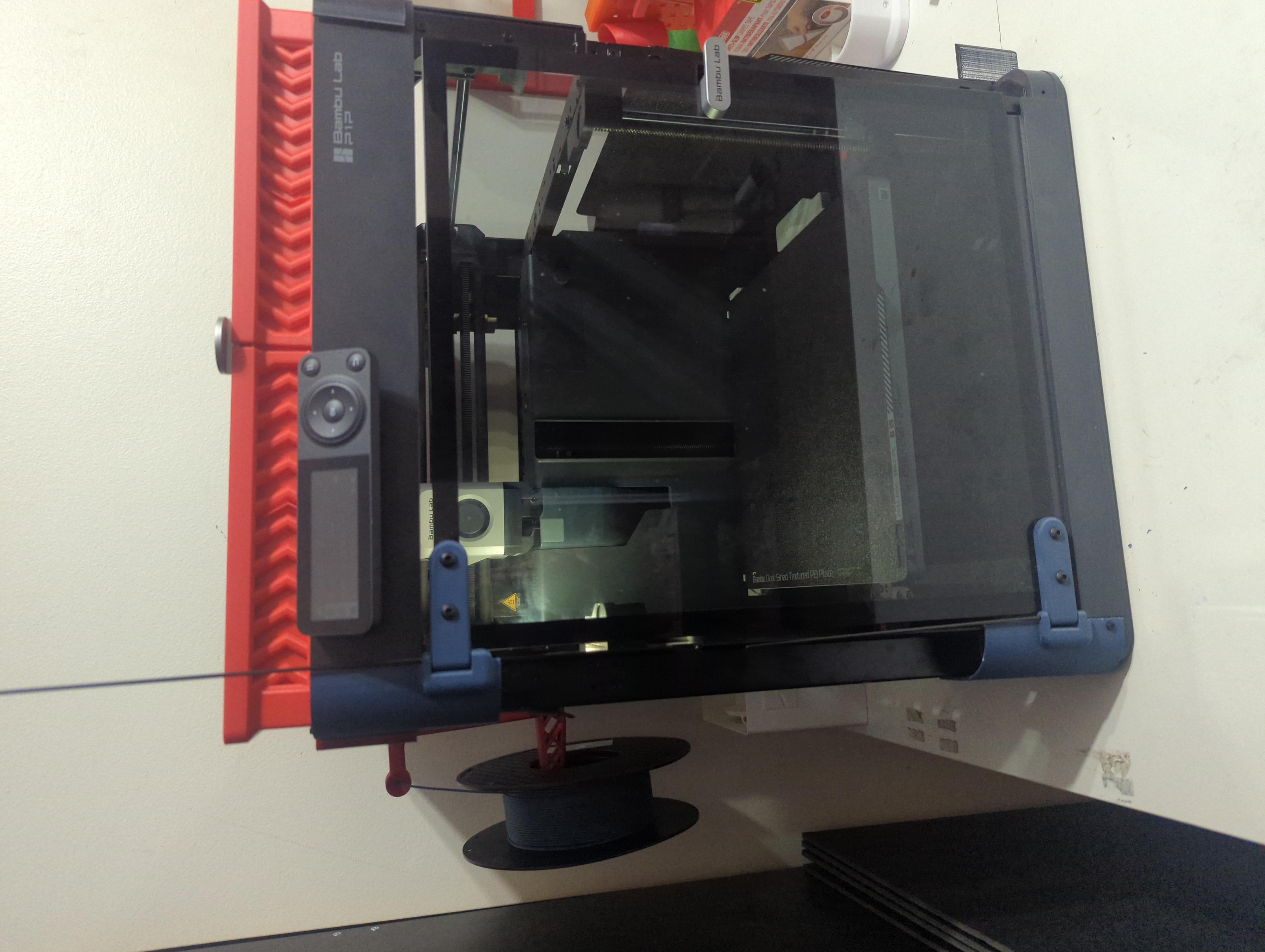 Bambu P1P - X1 Armour Case Glass Mod