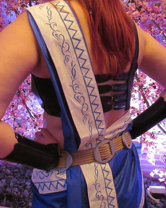 Final Fantasy XII: Fang Belt Buckles & Sash Stencil